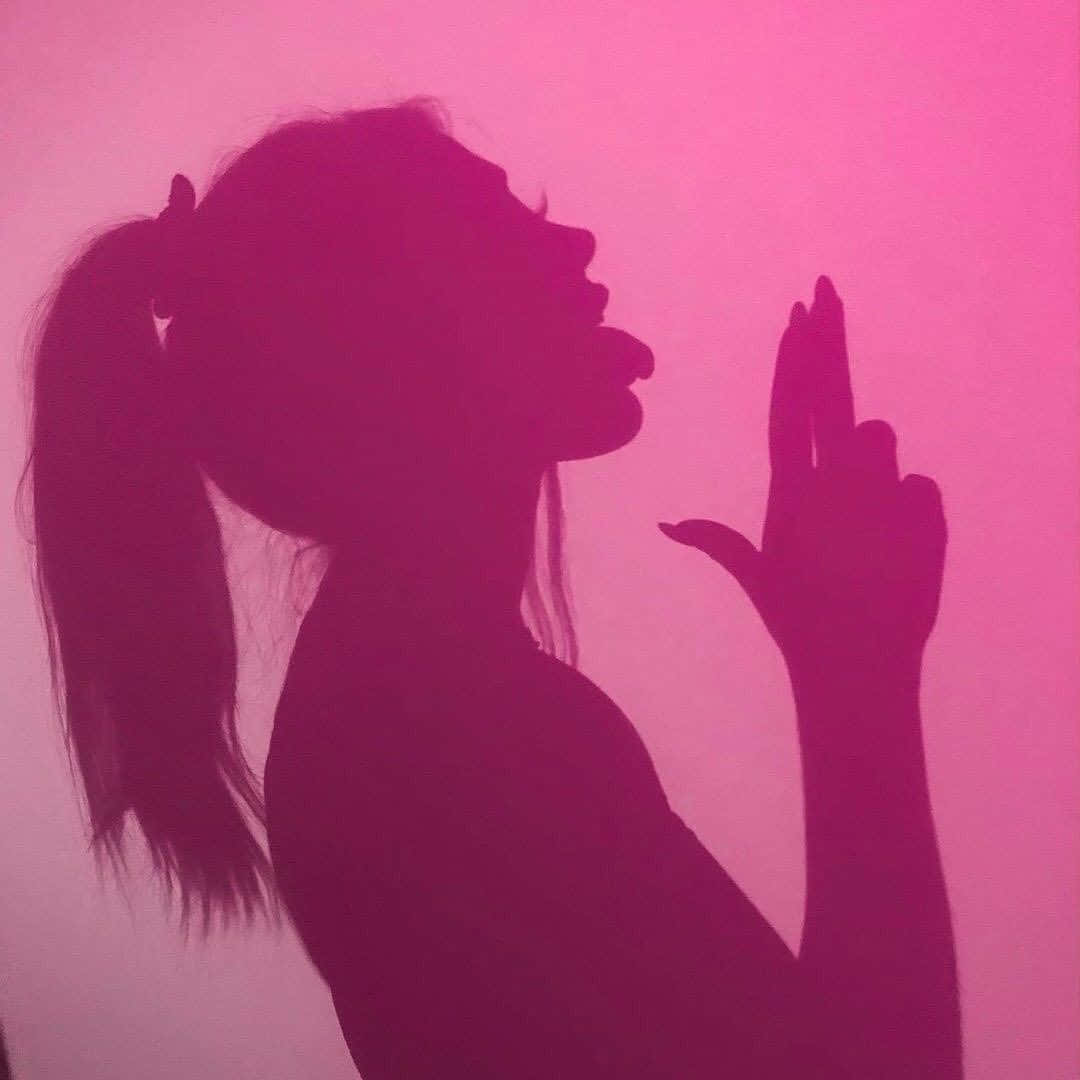 Pink Bad Girl Wallpaper