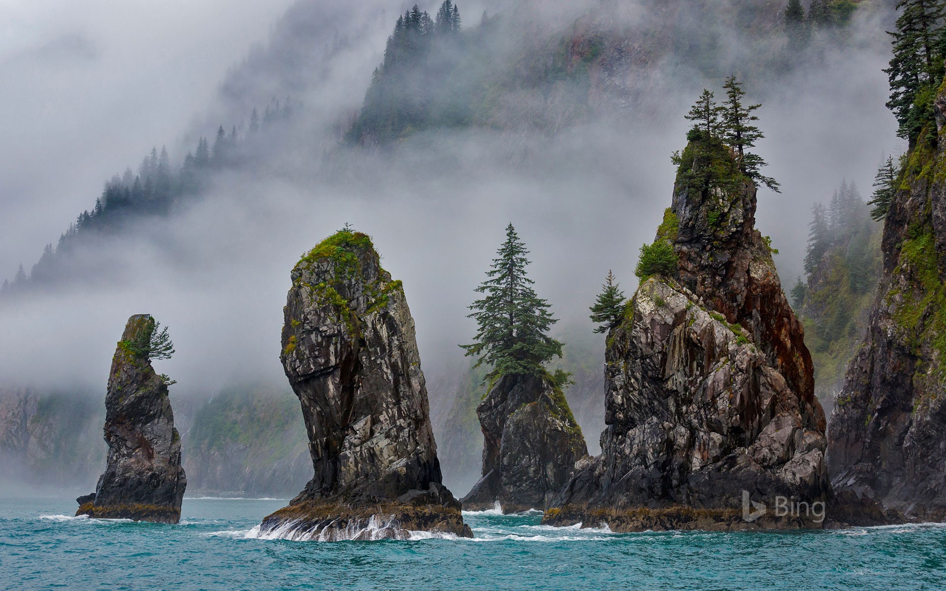 Free download The Cove of Spires in Kenai Fjords National Park near Seward [1920x1200] for your Desktop, Mobile & Tablet. Explore Kenai Fjords National Park Wallpaper. Arches National Park