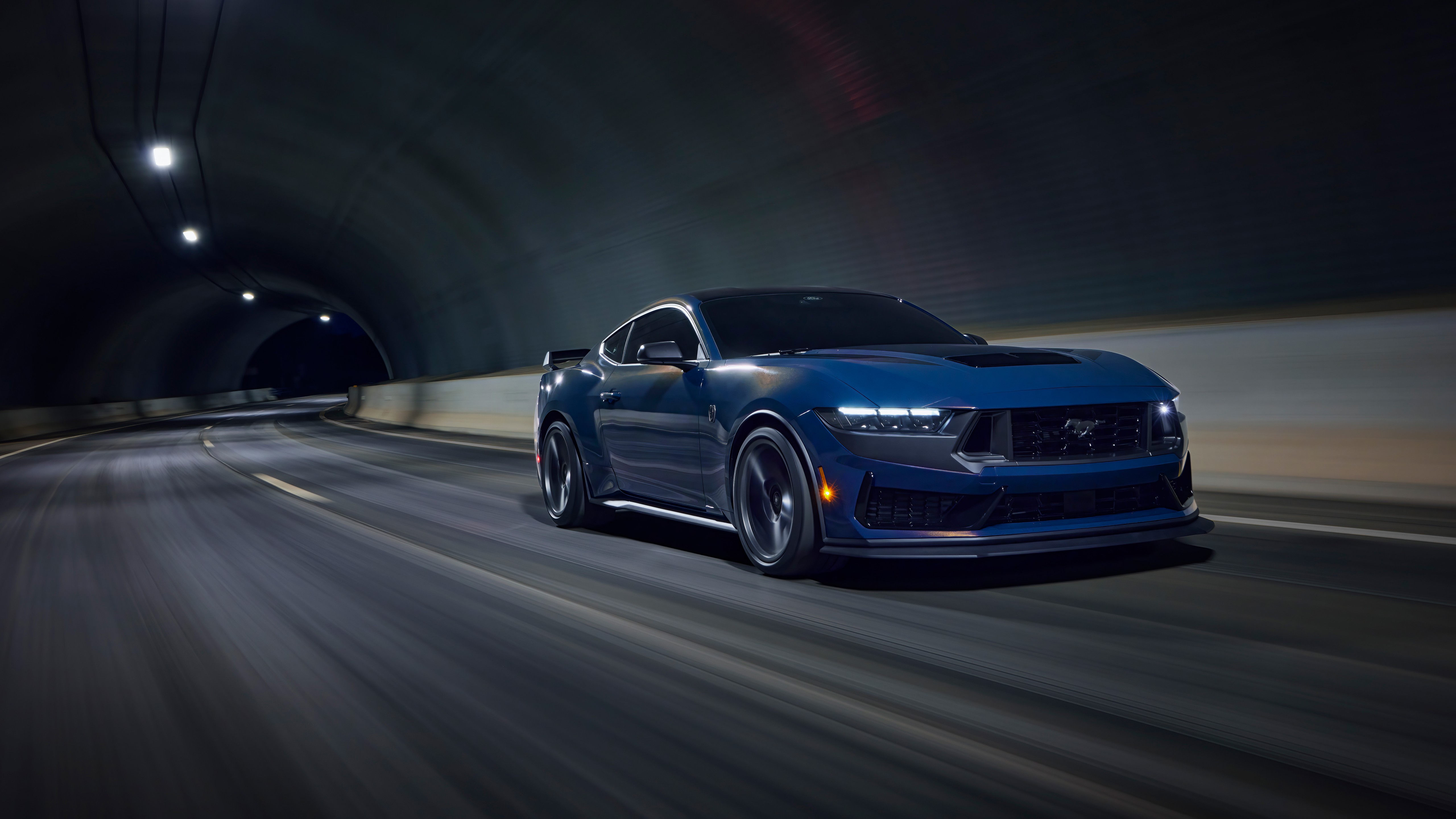 Ford Mustang Dark Horse 2024 4K 8K Wallpaper Car Wallpaper