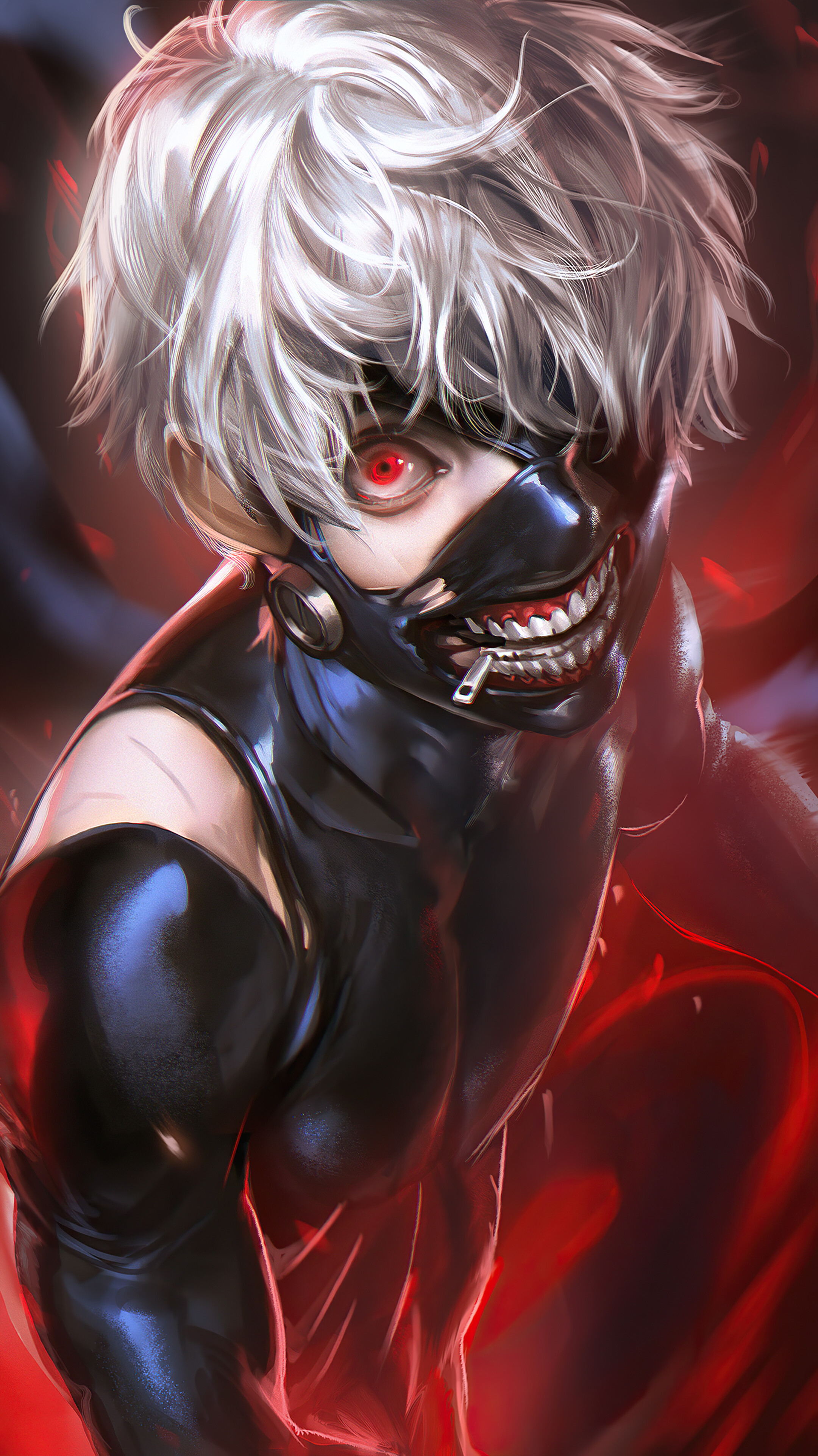 Ken Kaneki, Mask, Tokyo, Ghoul, 4k Gallery HD Wallpaper