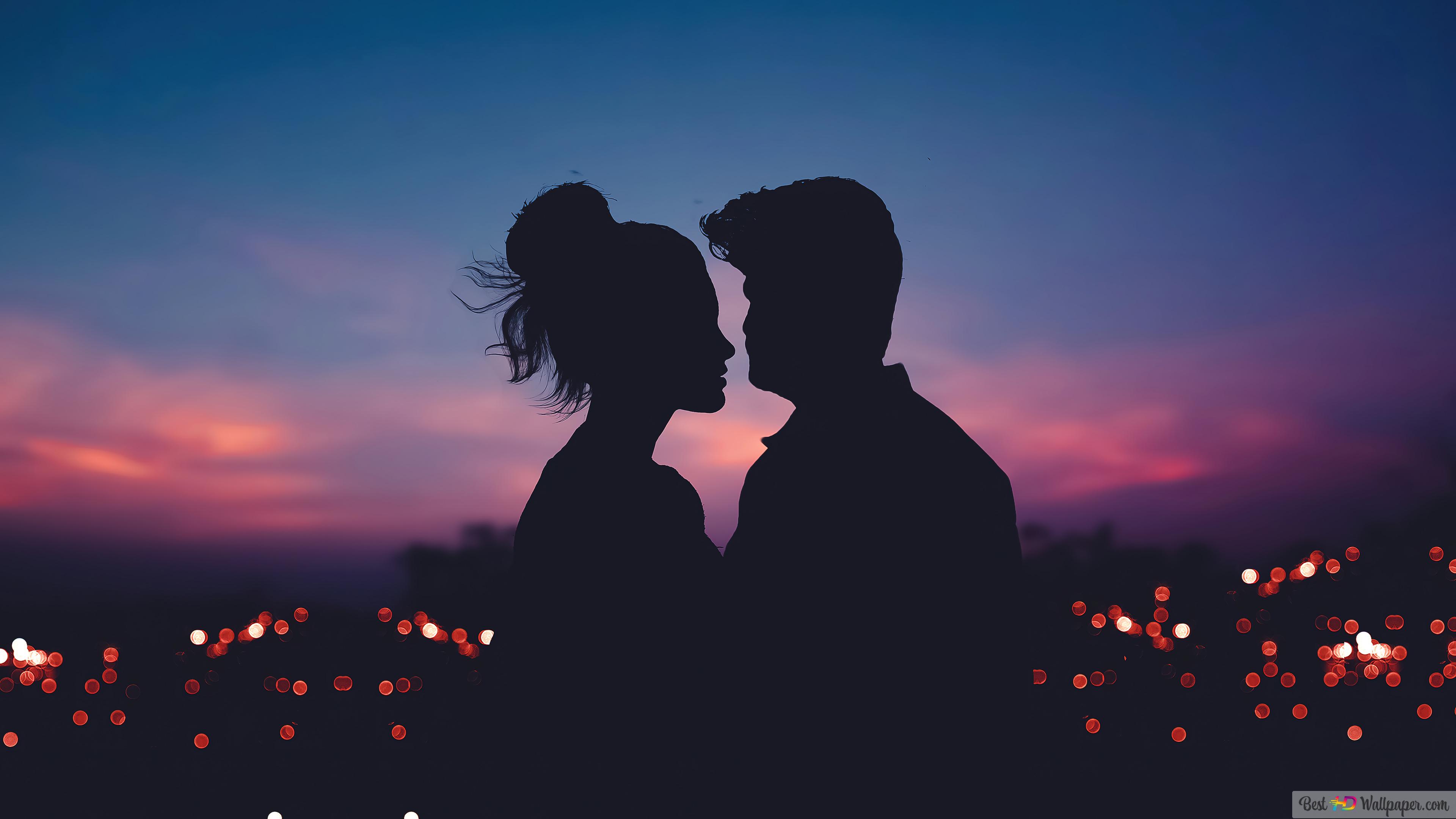 Romantic Couple 4K wallpaper download