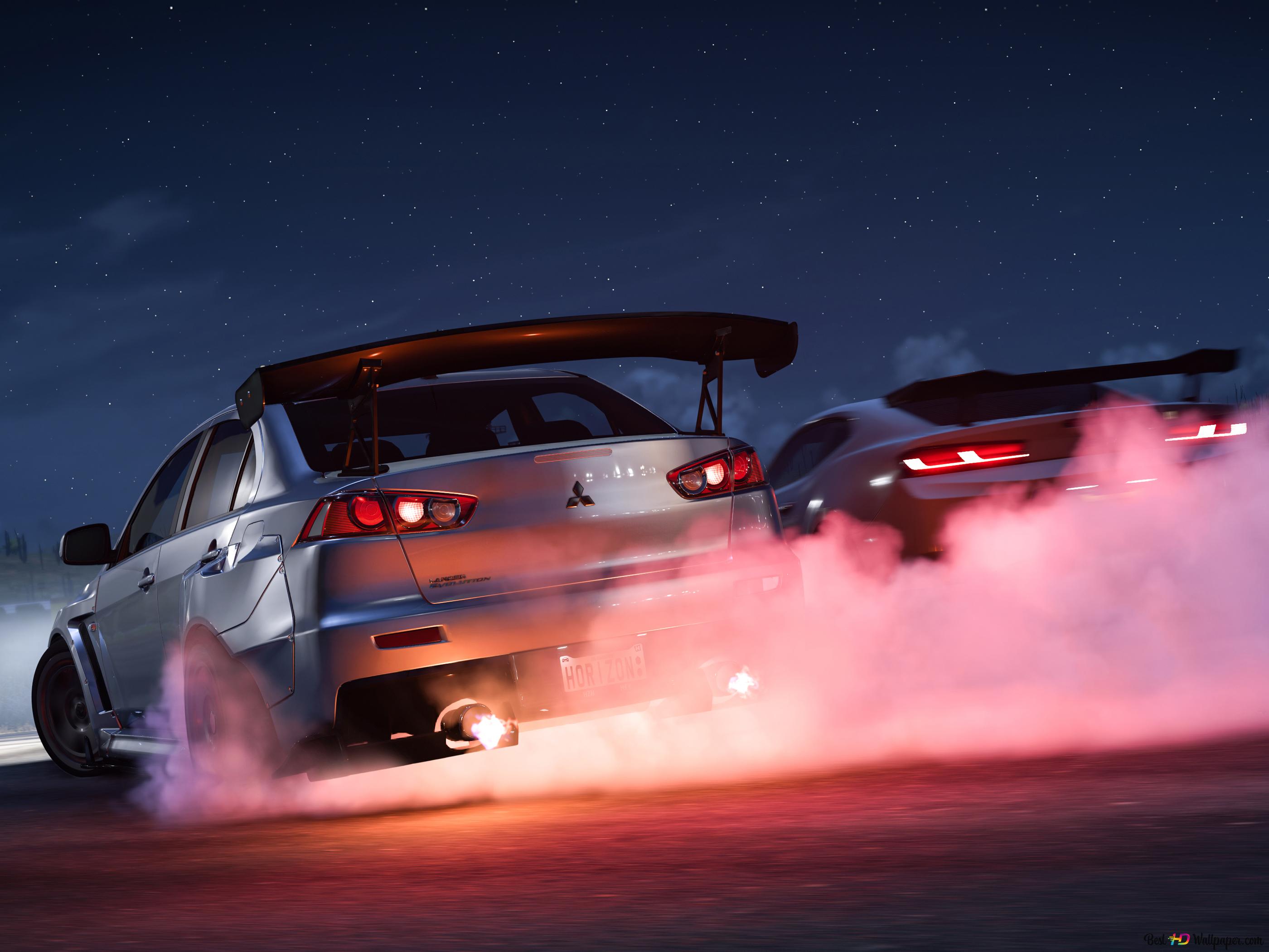 Forza Horizon 5 Night Drift 4K wallpaper download