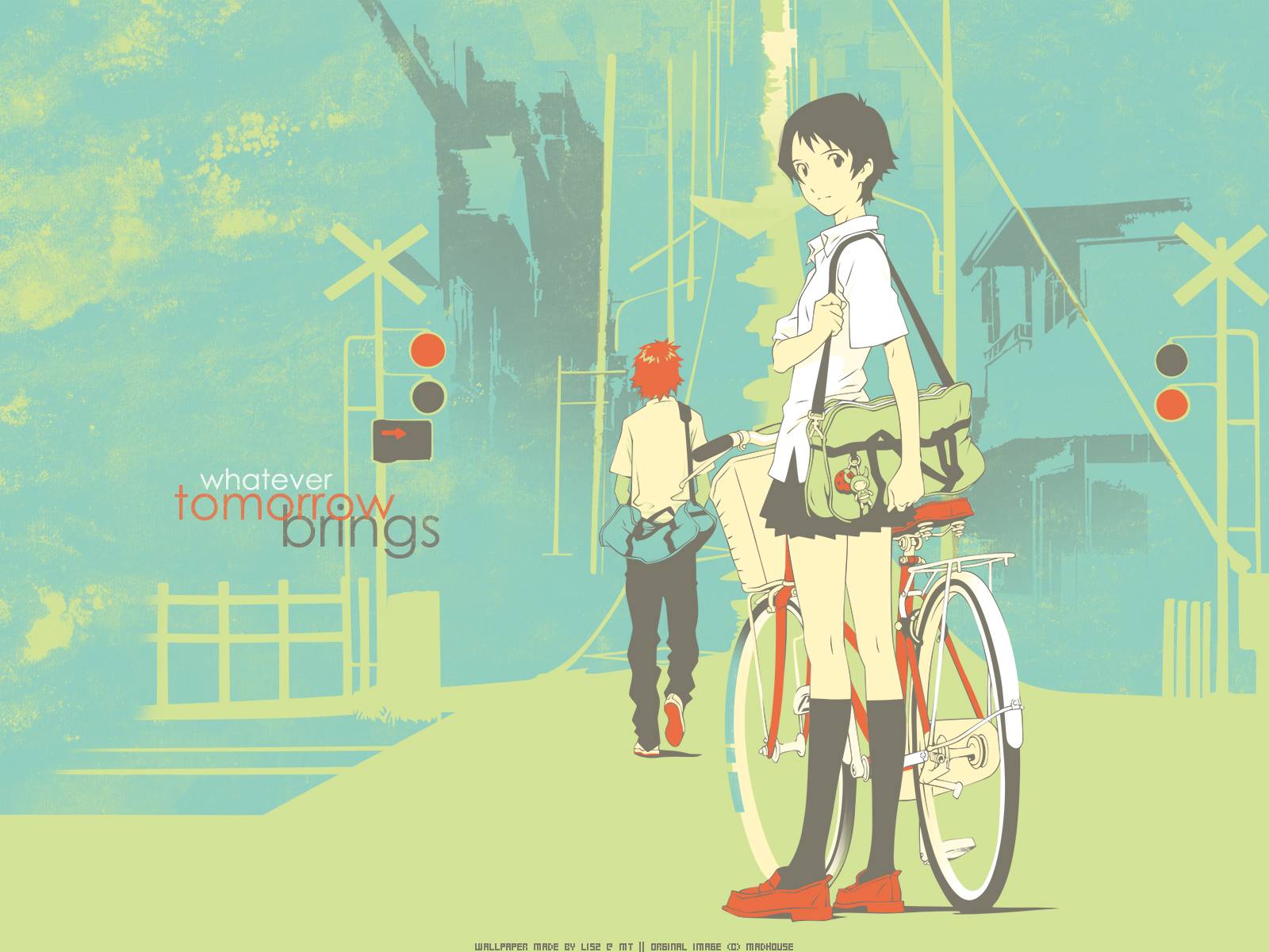 Anime The Girl Who Leapt Through Time Wallpaper