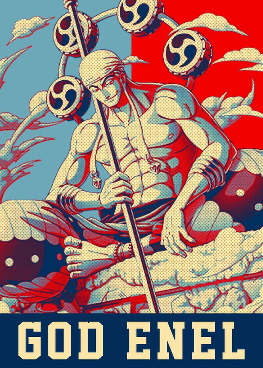 Download Enel, the Lightning God of Skypiea in One Piece Wallpaper