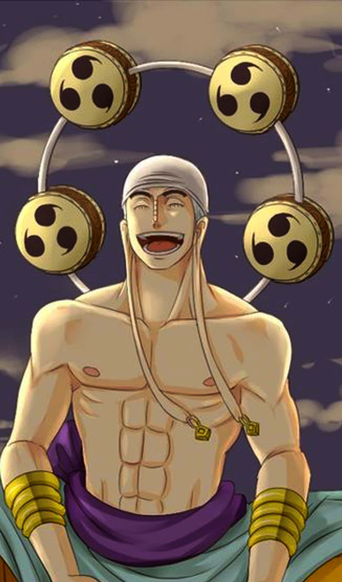 Download Enel, the Lightning God of Skypiea in One Piece Wallpaper