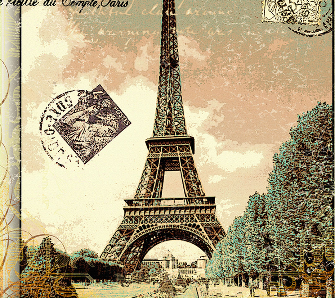 Vintage Paris Wallpaper