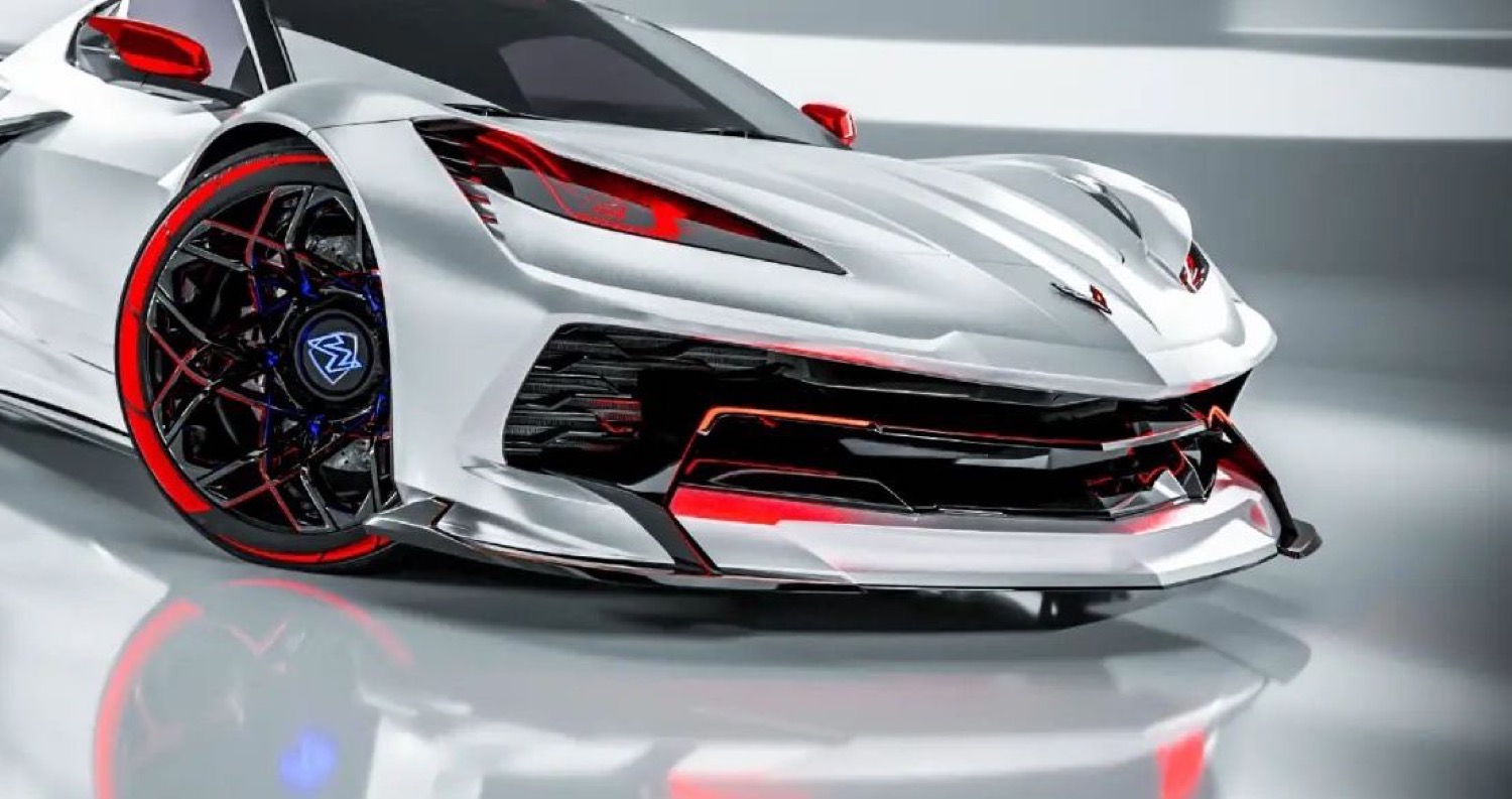 Widebody Corvette Z06 Rendering Lays Into The Aggression
