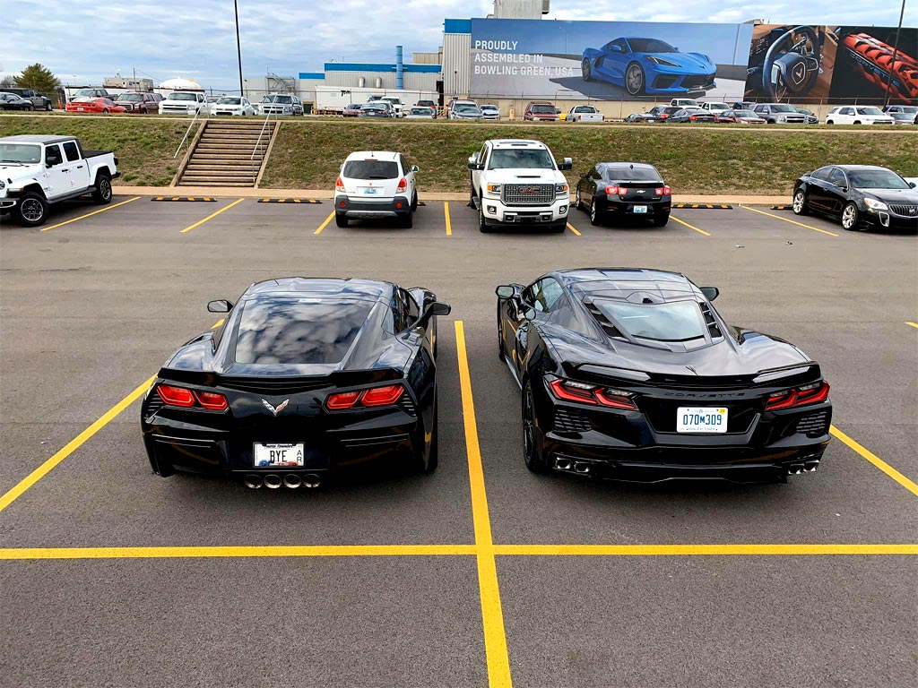 GALLERY Black C7 and C8 Corvettes Together at the Corvette Assembly Plant: Sales, News & Lifestyle