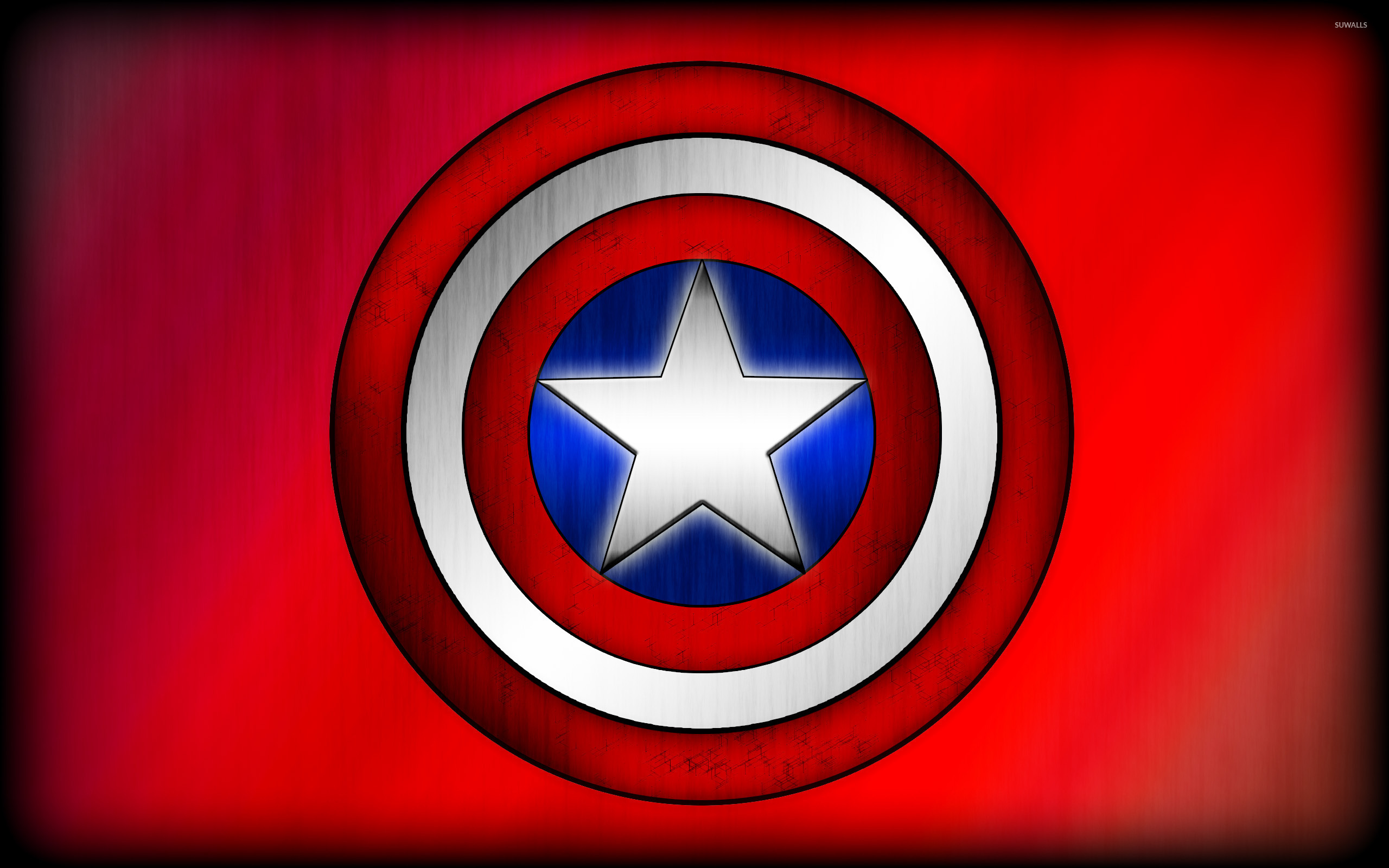 Captain America Shield Background