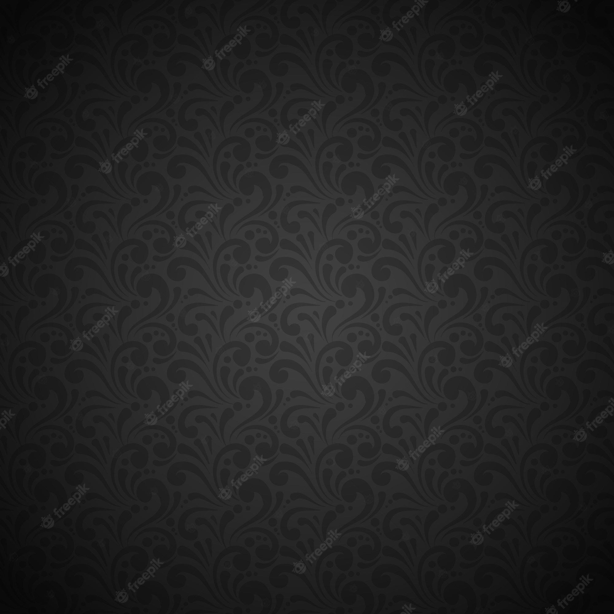 Black Decorative Background Image