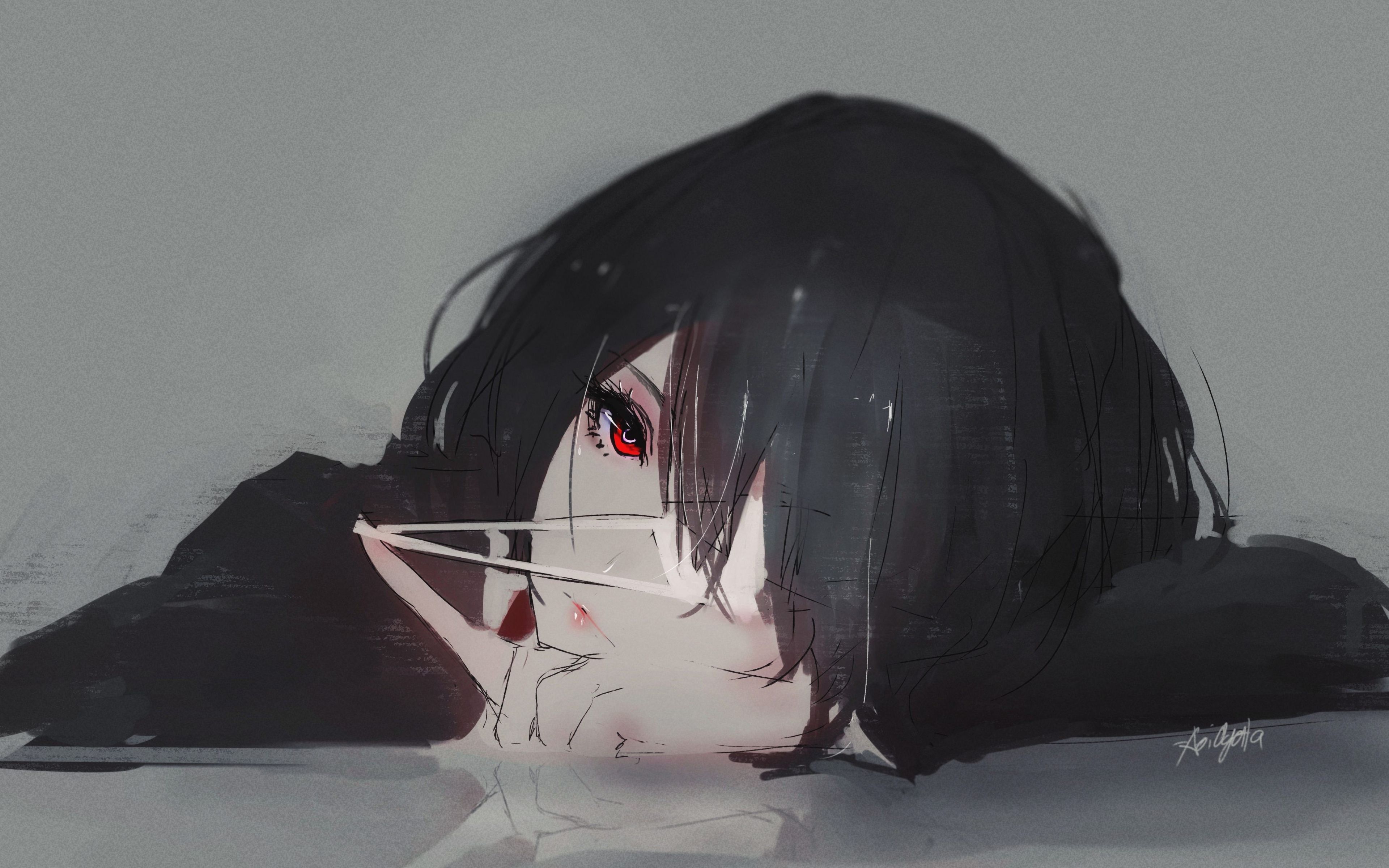Sad Anime Wallpaper HD High Resolution