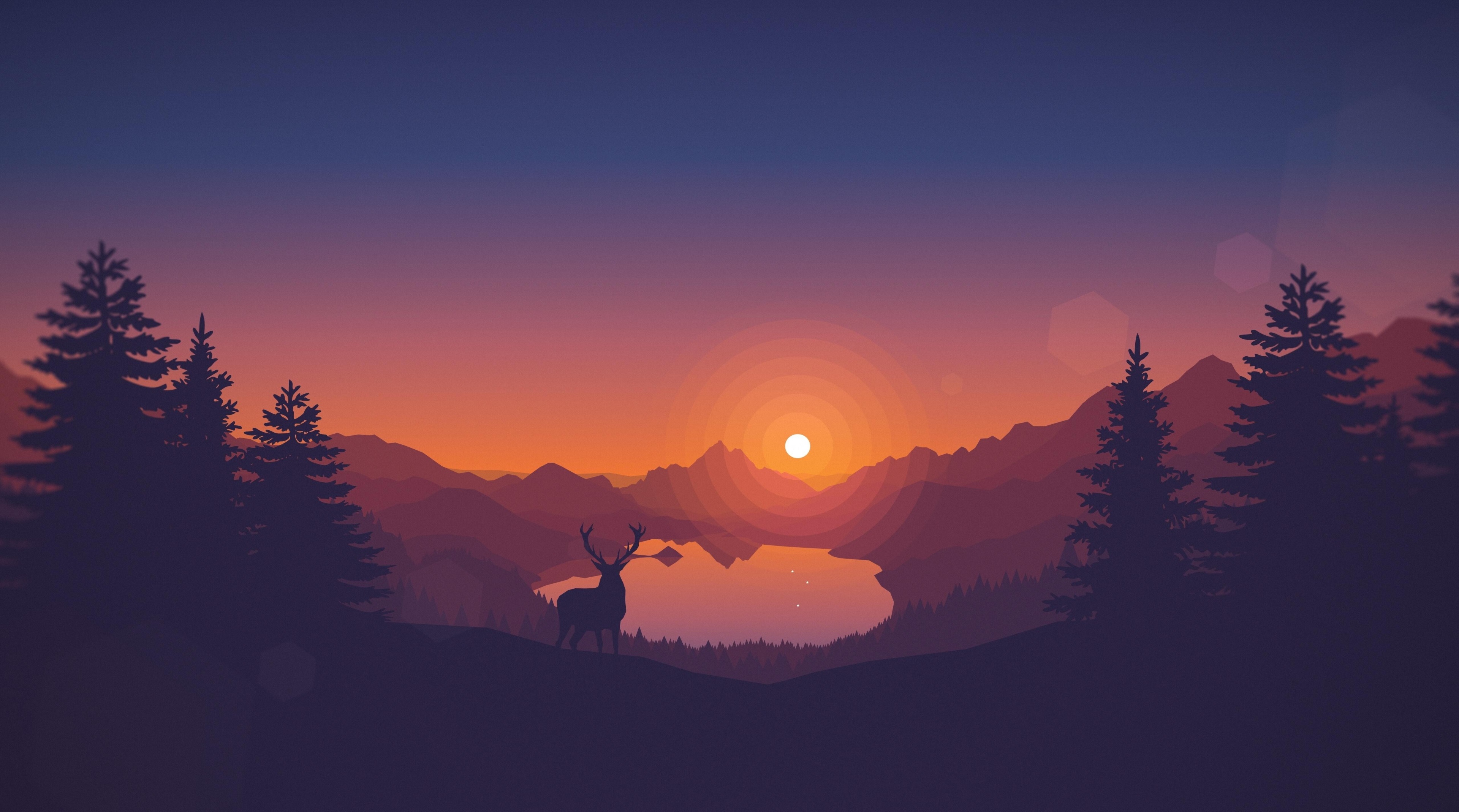 3840x2138 firewatch 4k desktop wallpaper cool Gallery HD Wallpaper