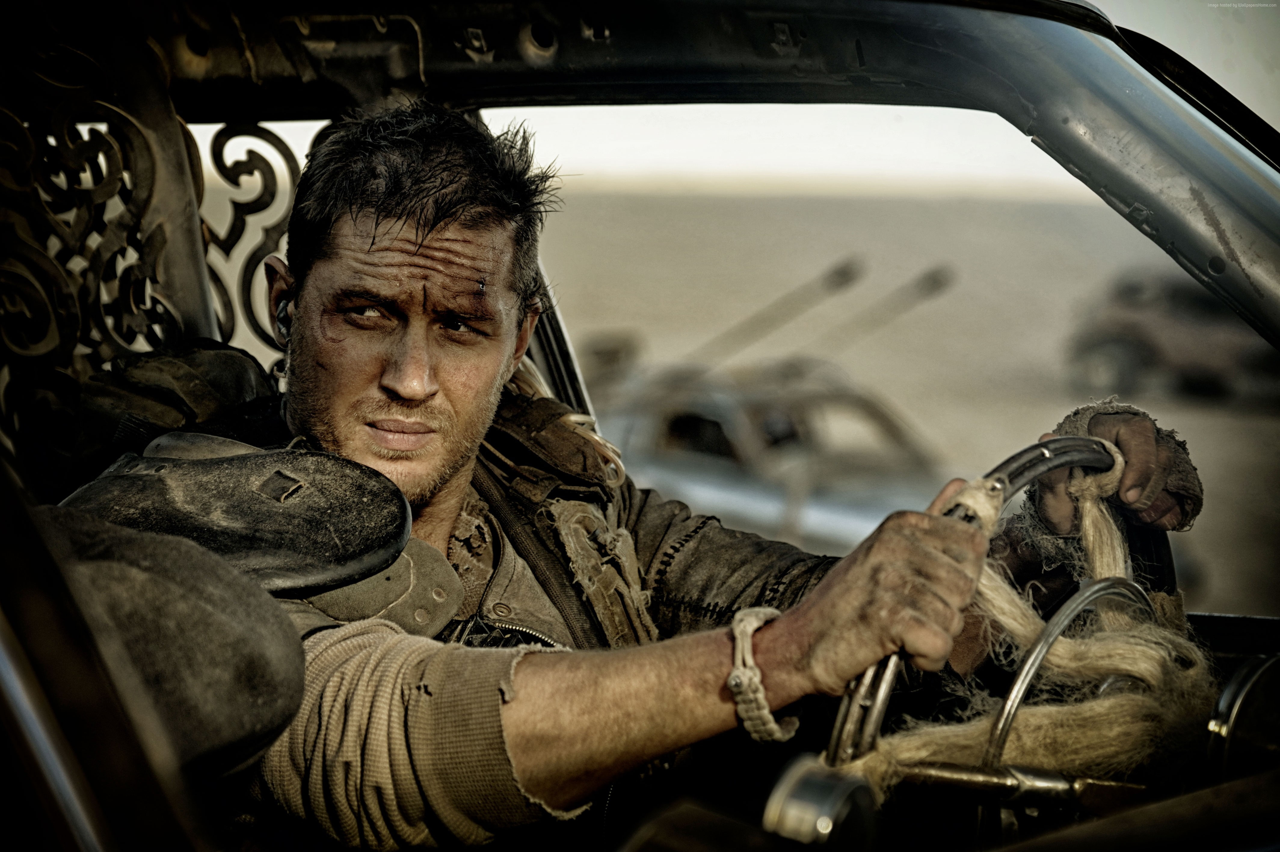Wallpaper / Tom Hardy, 4K, Mad Max: Fury Road, best movies of 2015, stills free download