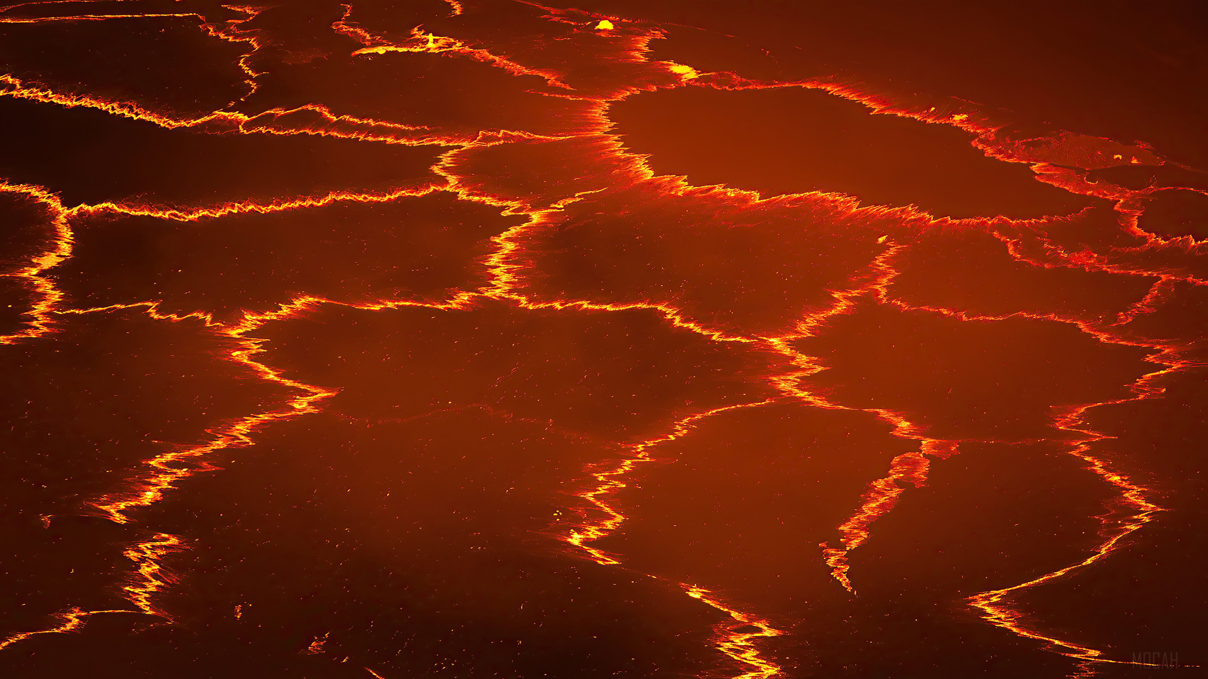 Lava Lake Active Valcano 4k Gallery HD Wallpaper