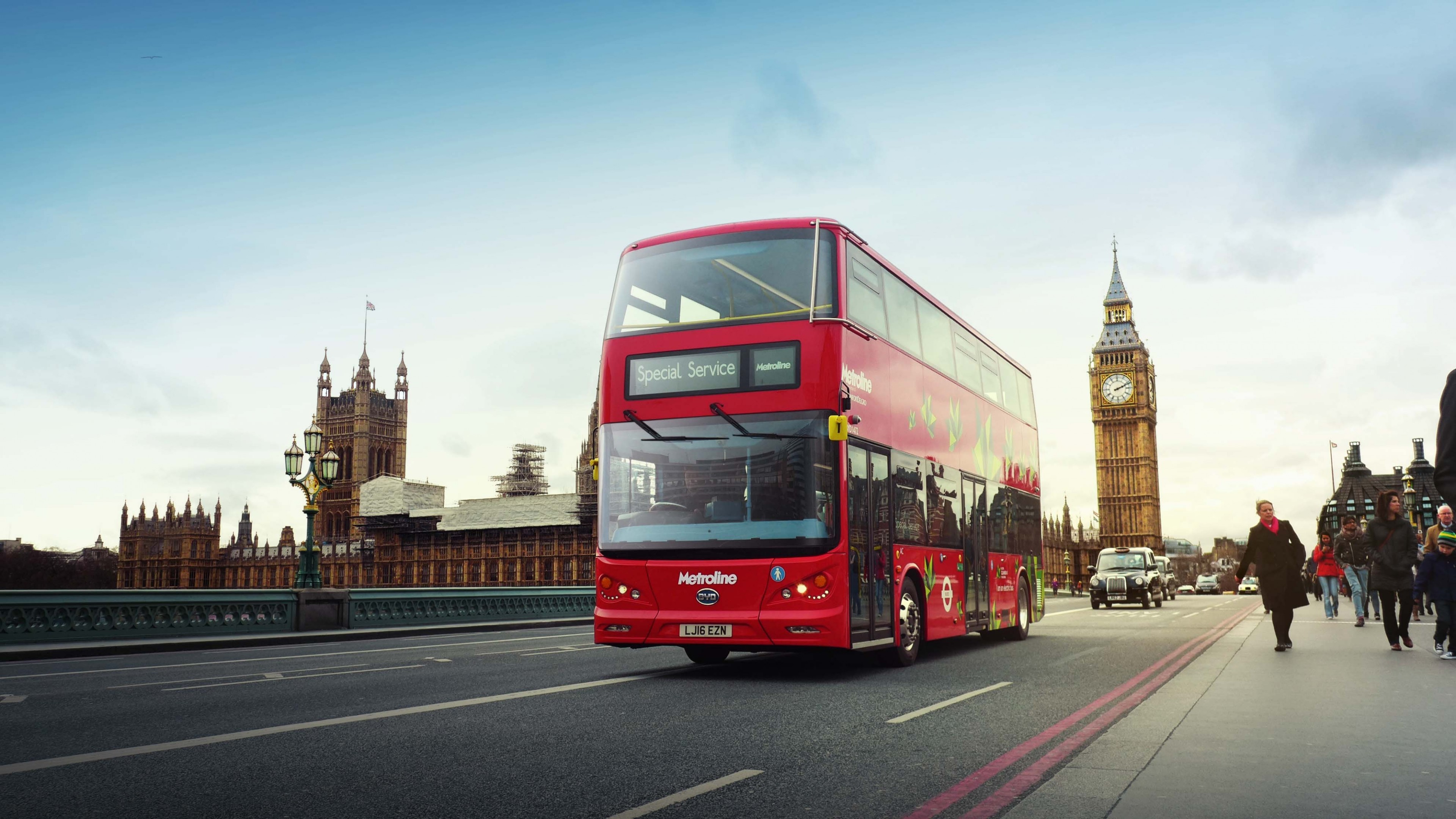 Wallpaper electric bus, london, first electric double decker bus, Cars & Bikes