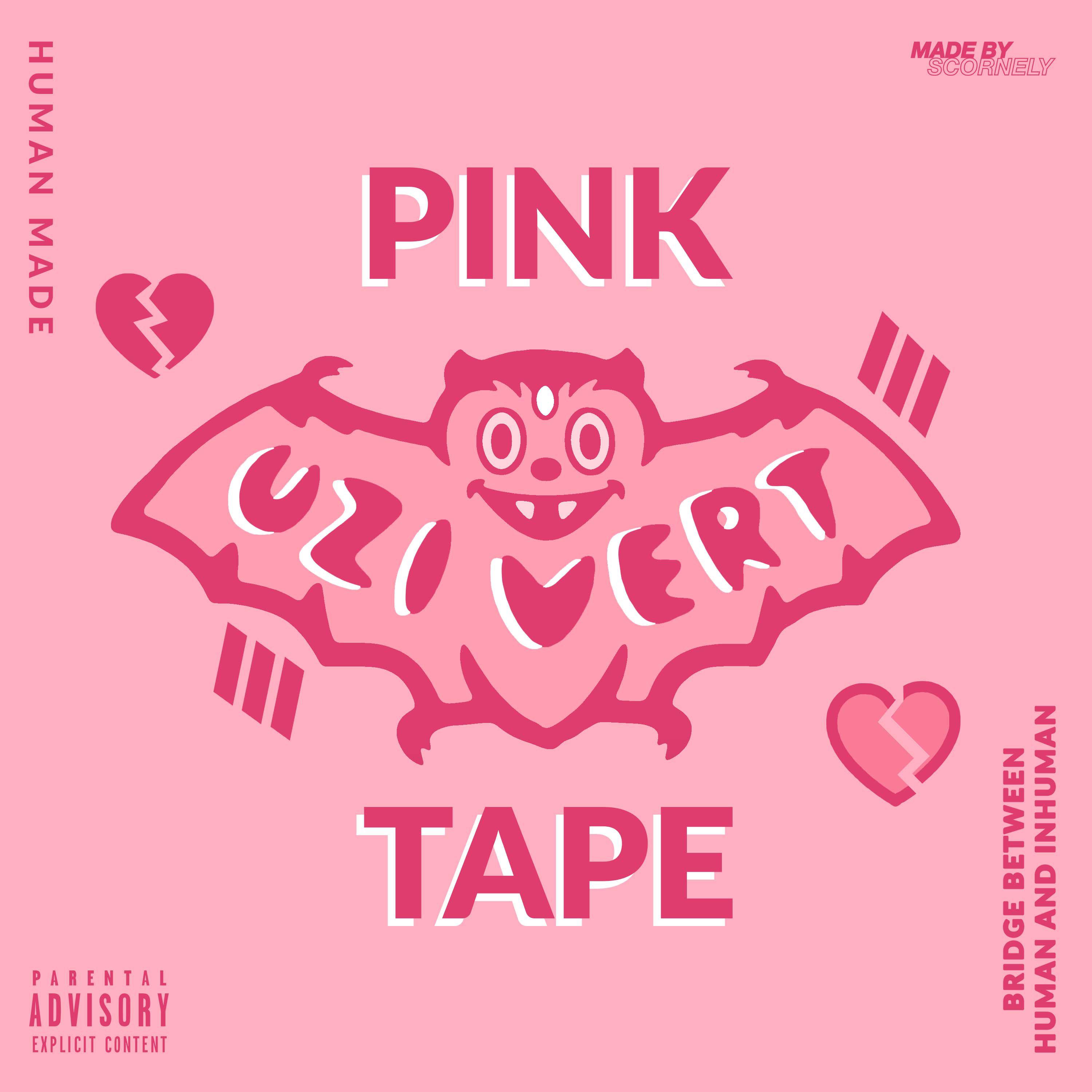 pink tape cover concept