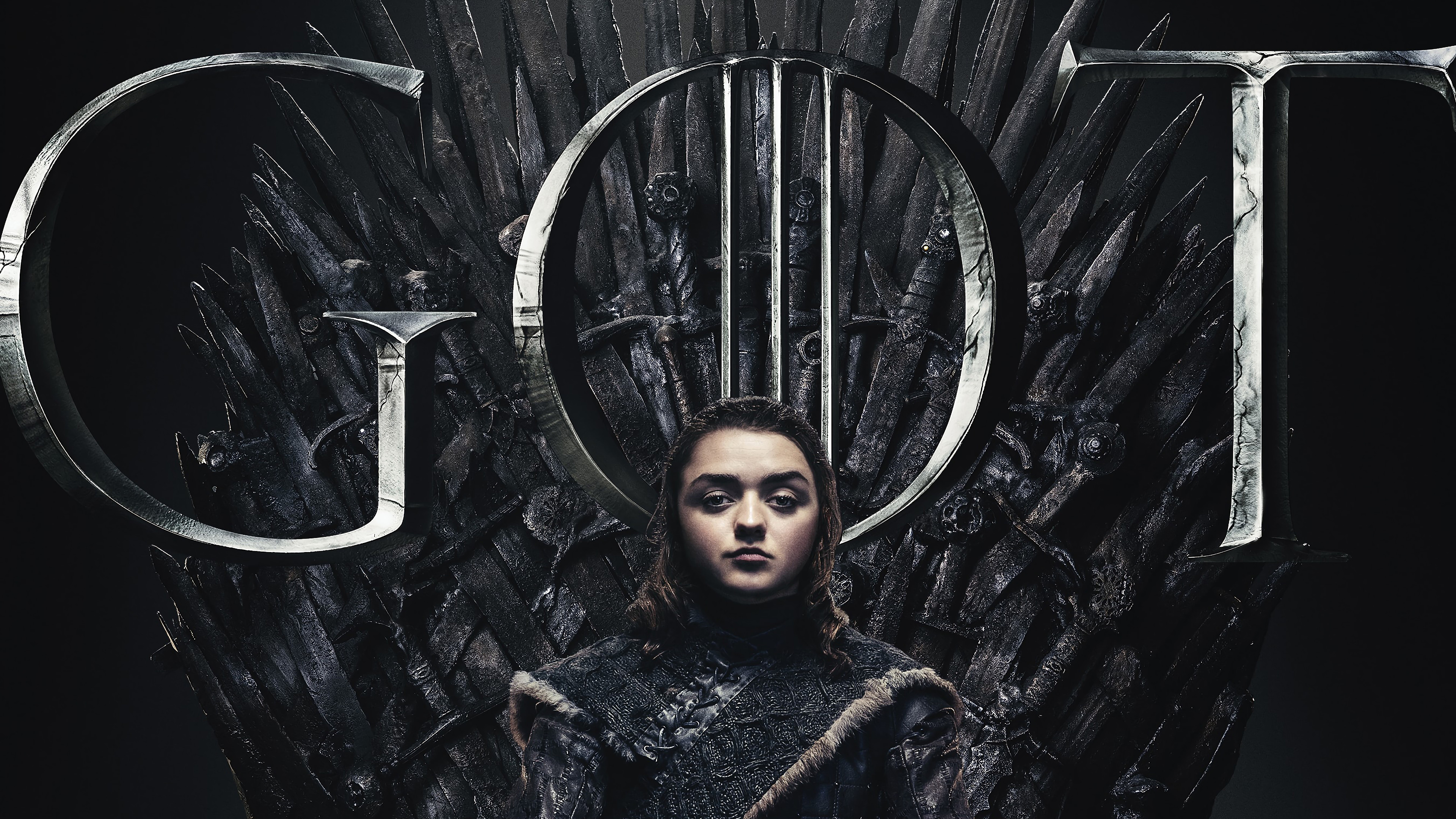 Arya Stark Season 8 Wallpaper