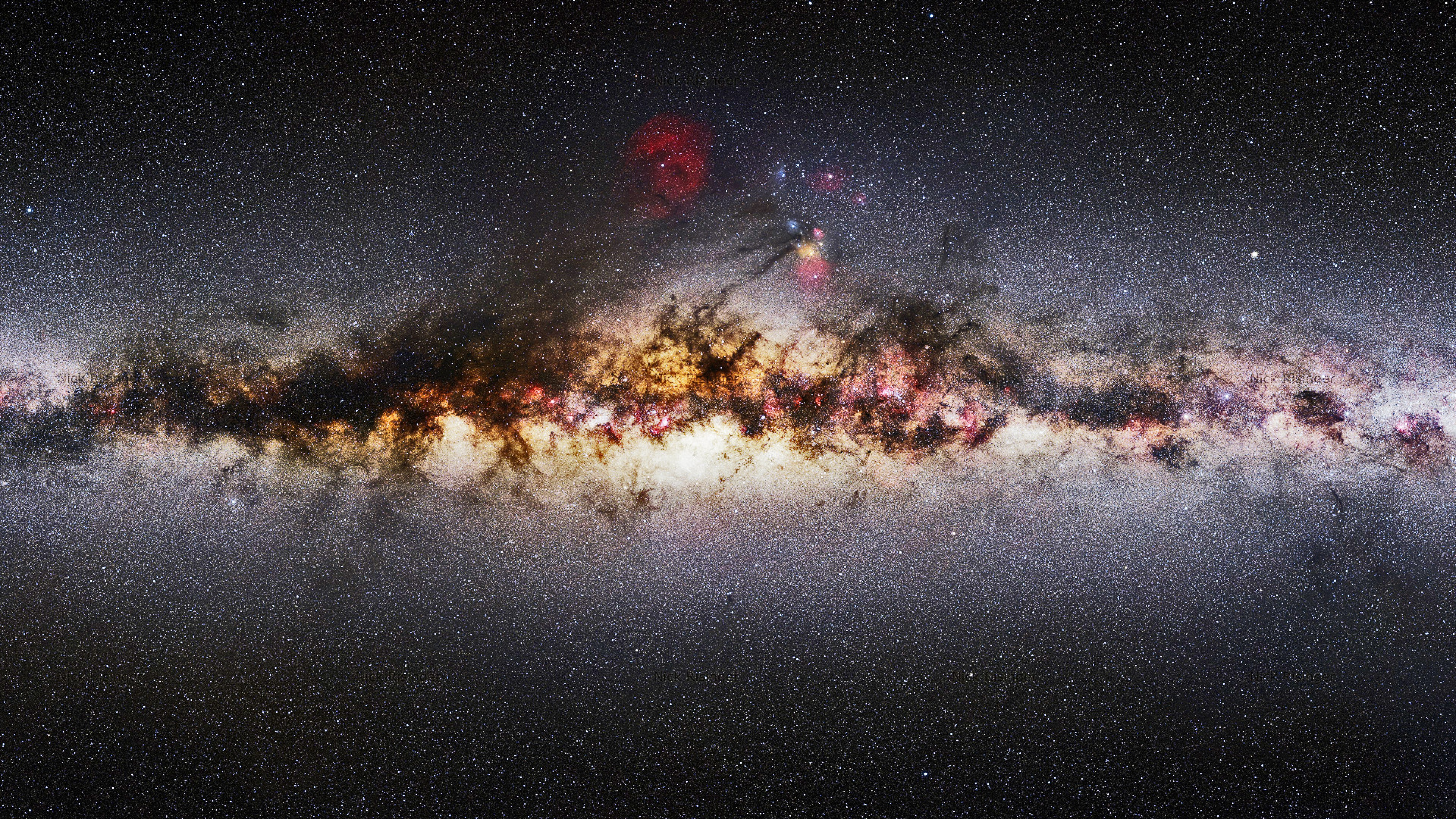 Milky Way HD Wallpaper 4K Ultra HD