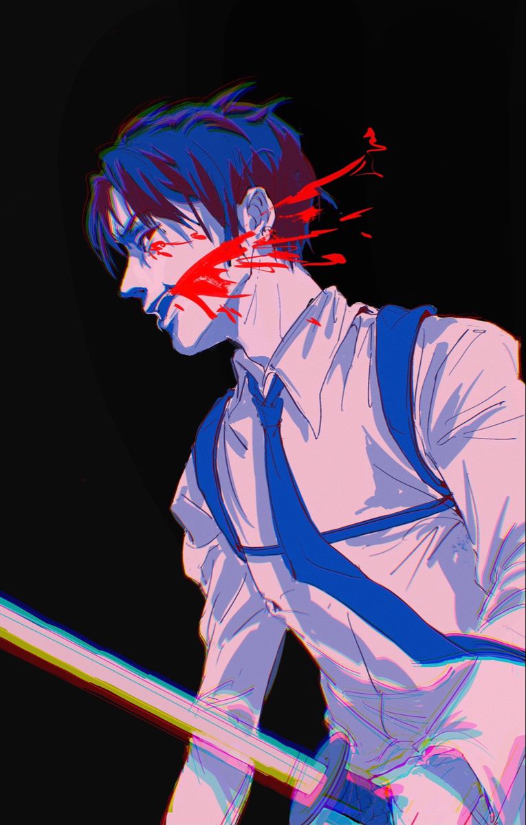 amu on Twitter. Chainsaw, Character art, Character design