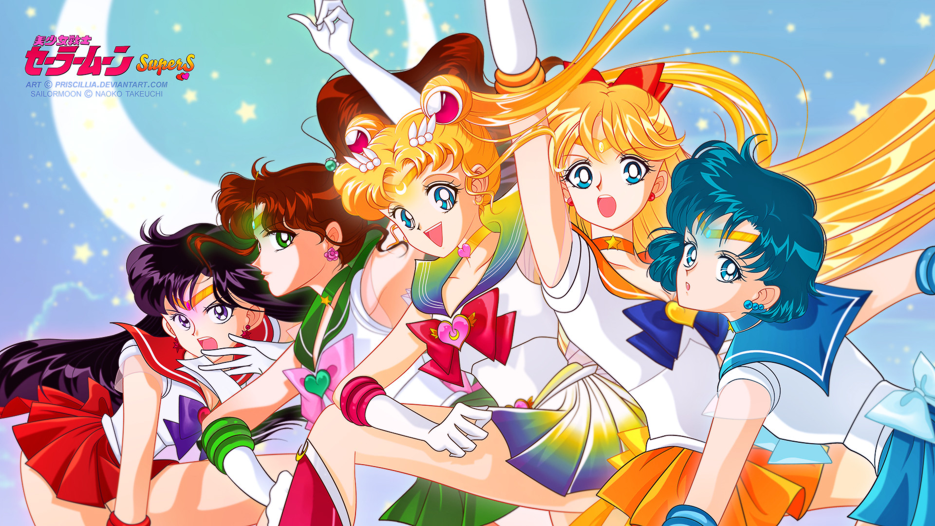 Sailor Moon Christmas Wallpaper