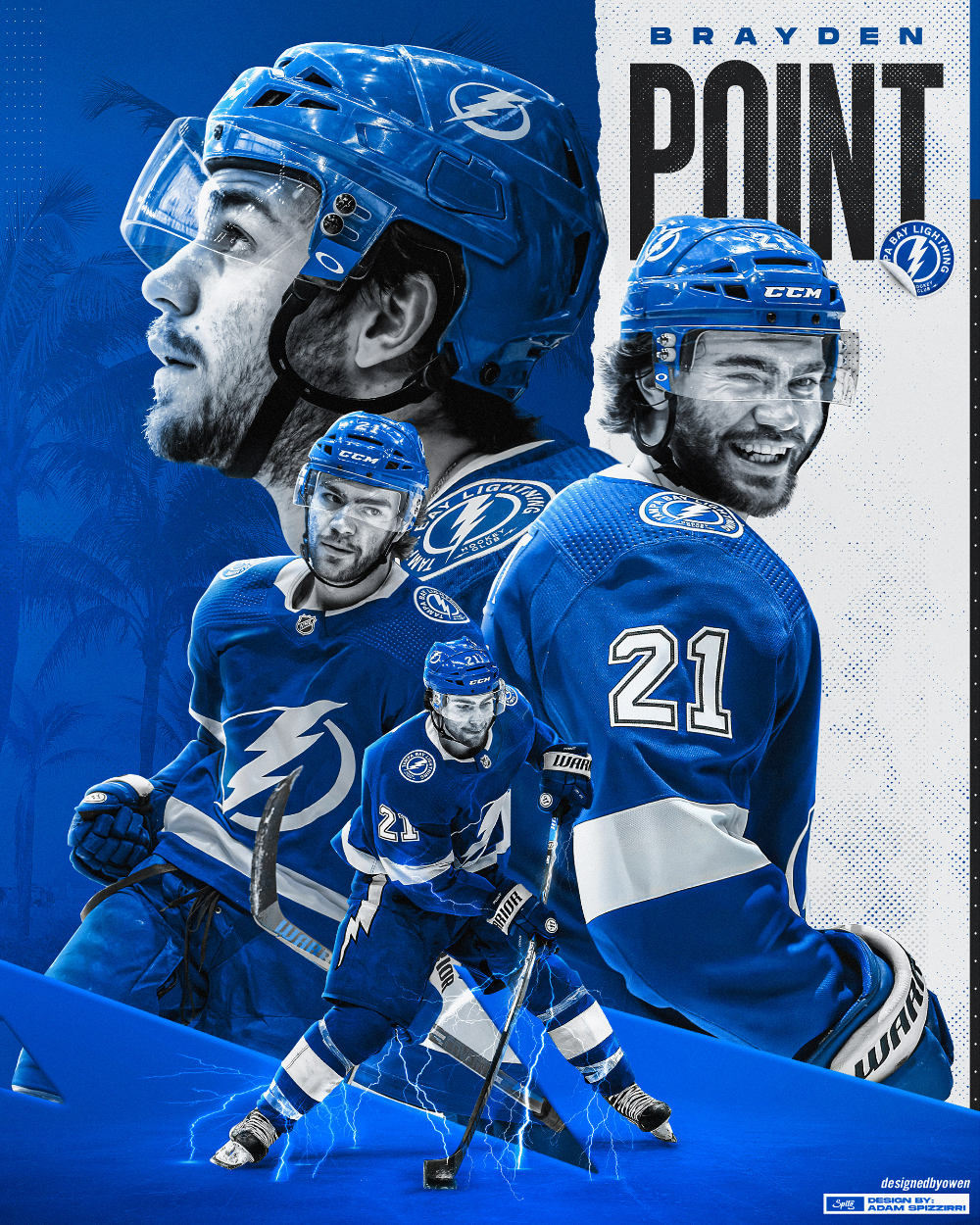 Be The Thun(k)der: Another Brayden Point Wallpaper