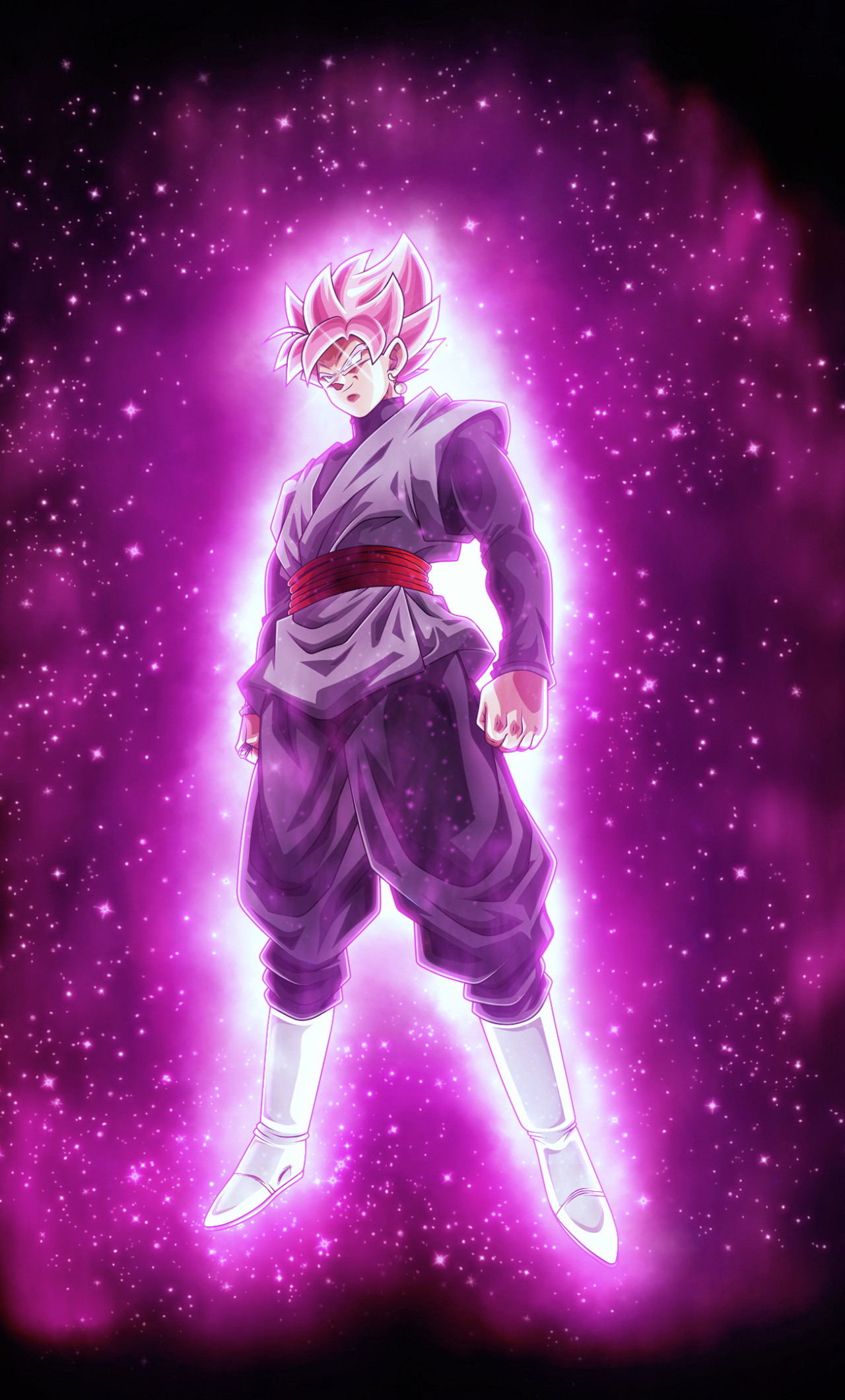 Download wallpaper 1280x2120 black goku, ultra instinct, dragon ball super, iphone 6 plus, 1280x2120 HD background, 5069