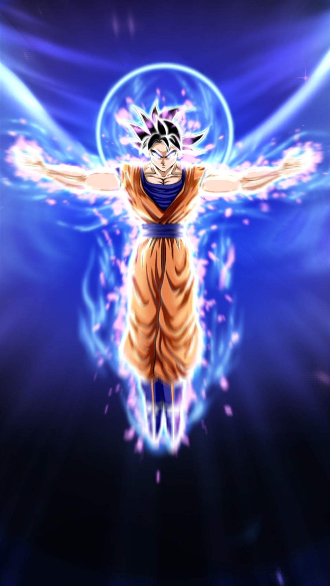 goku ultra instinct iPhone Wallpaper Free Download
