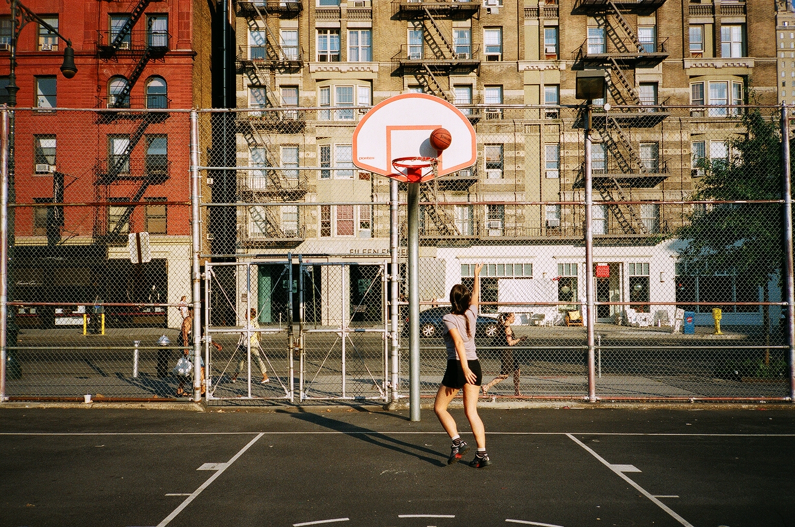 Wallpaper, street, nyc, basketball, court, Manhattan, upperwestside, NBA 1545x1024