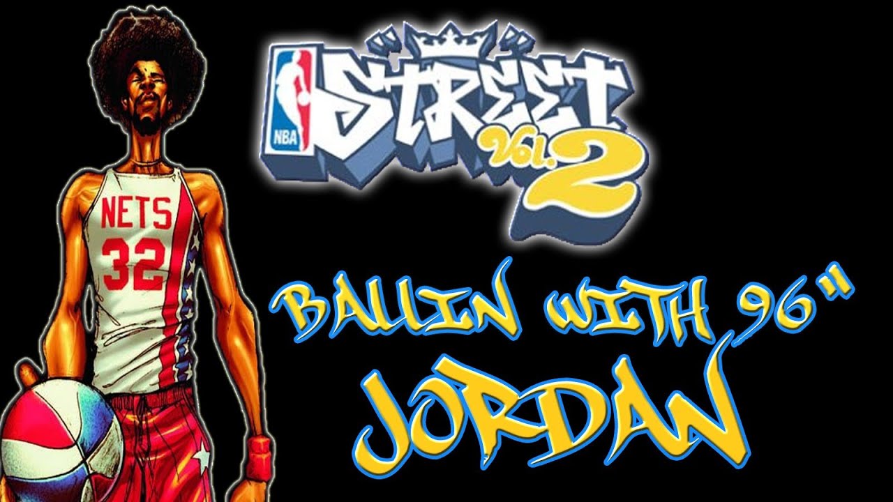 NBA Street Vol 2 - (PS2) Video with 96 Jordan