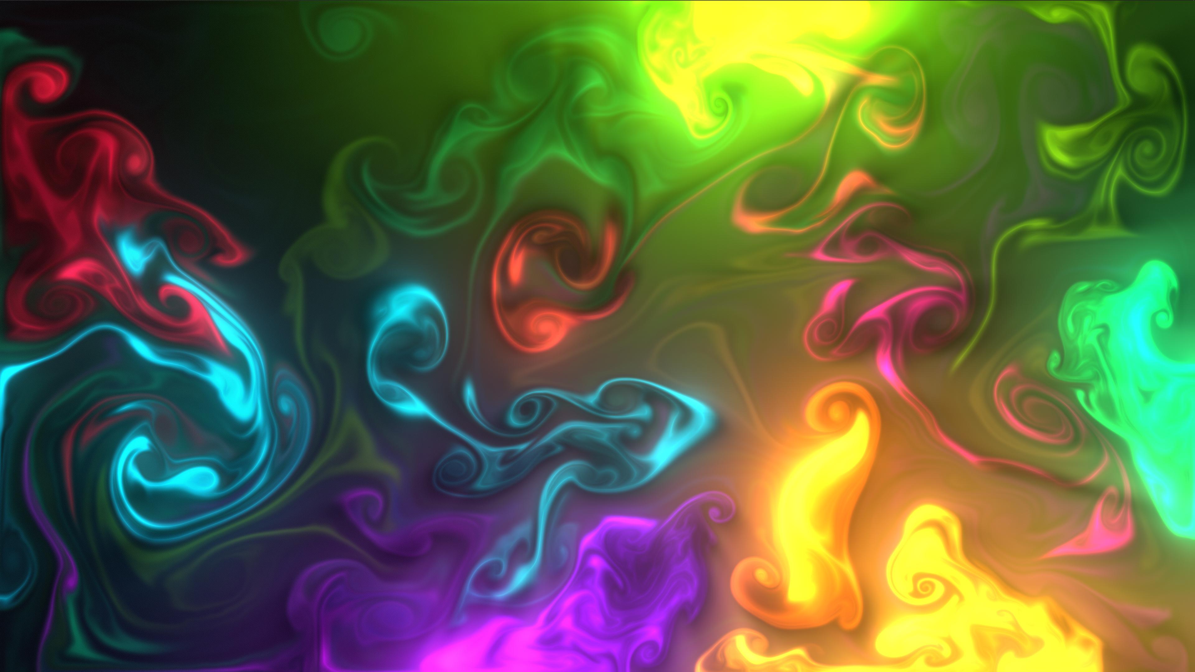 Fluid 4K wallpaper for your desktop or mobile screen free and easy to download