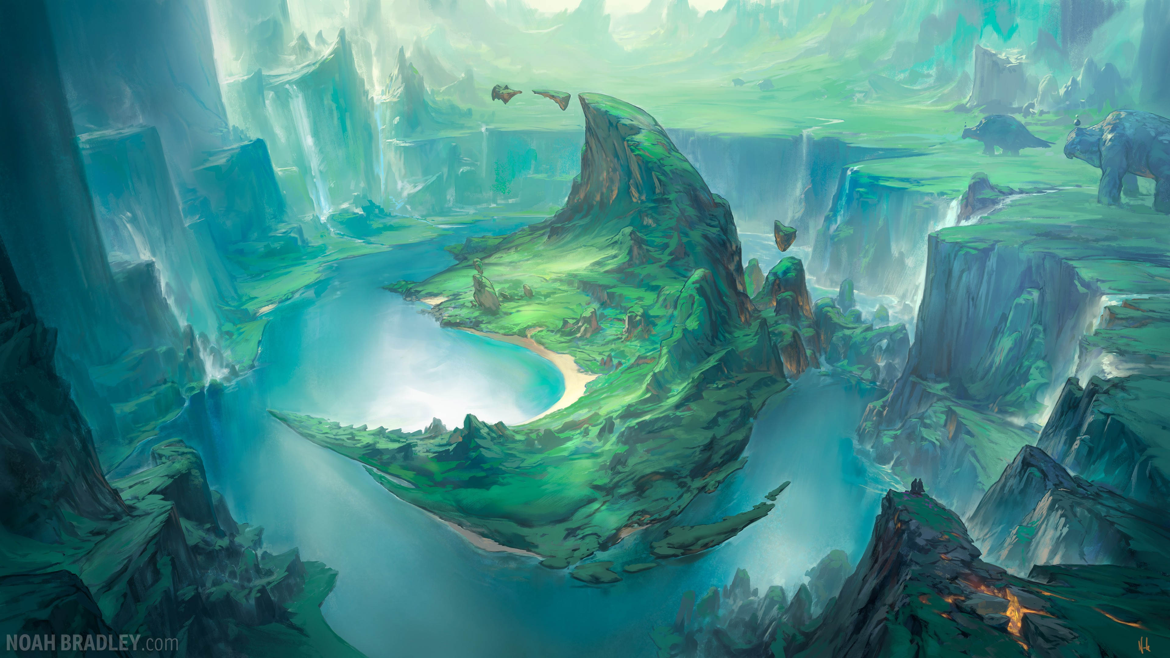 Fantasy Landscape Wallpaper:3840x2160