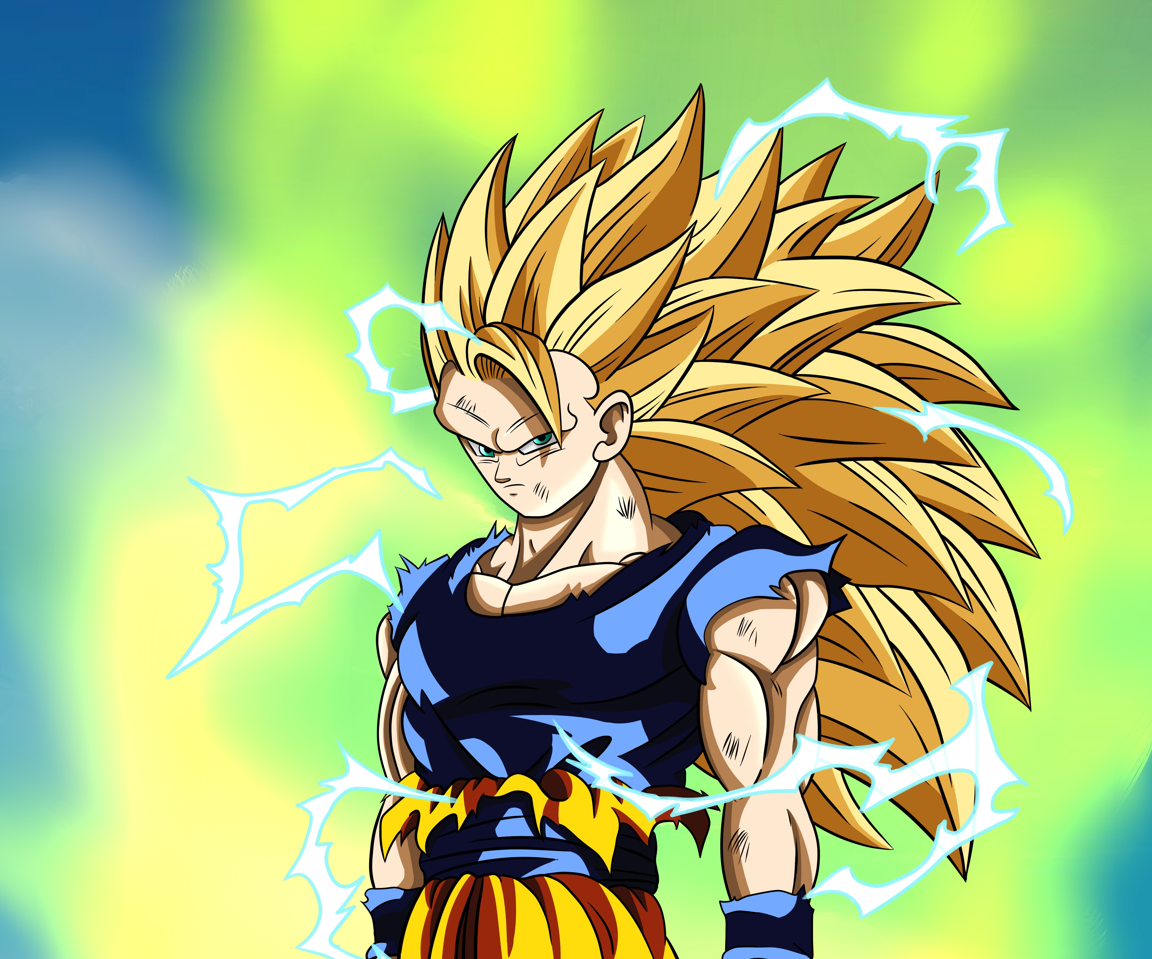 Dragon Ball 4K, Super Saiyan 3, Goku Gallery HD Wallpaper