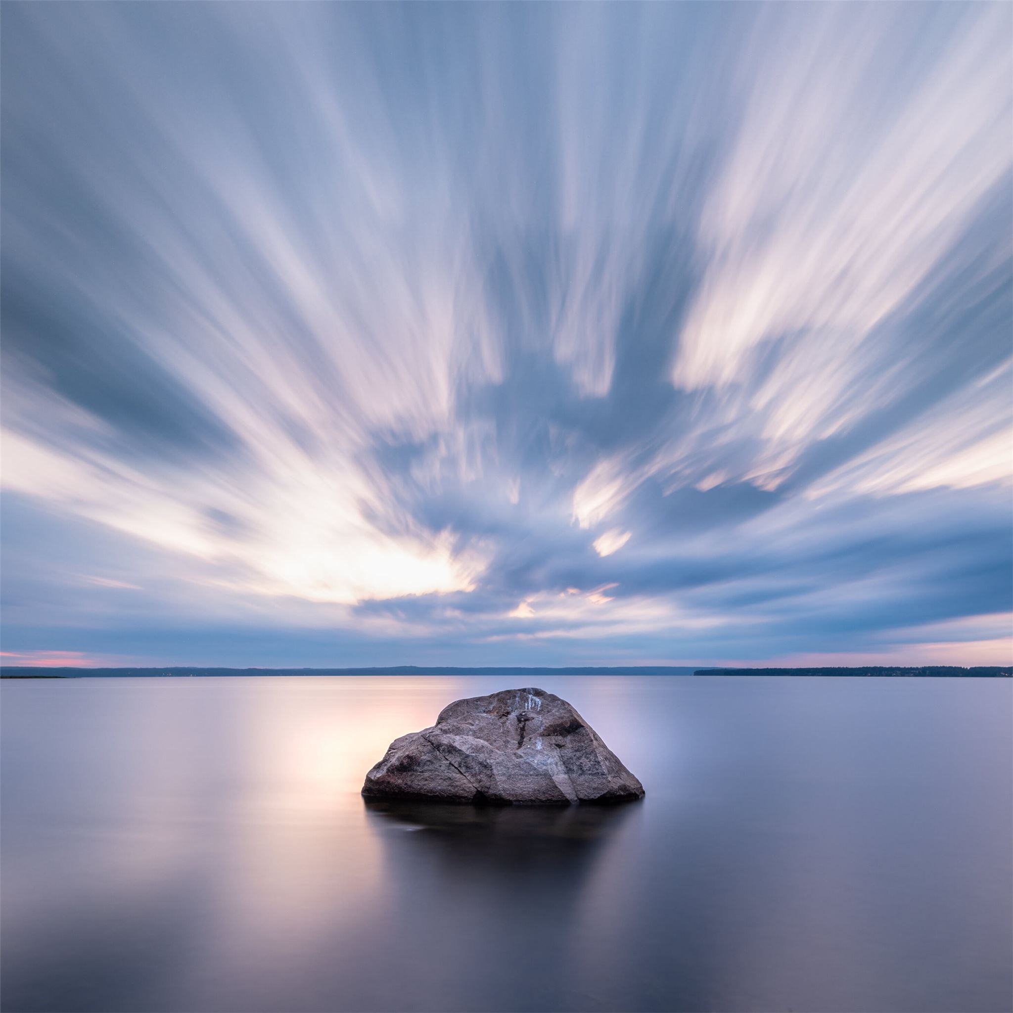 pier calm nature 5k iPad Pro Wallpaper Free Download