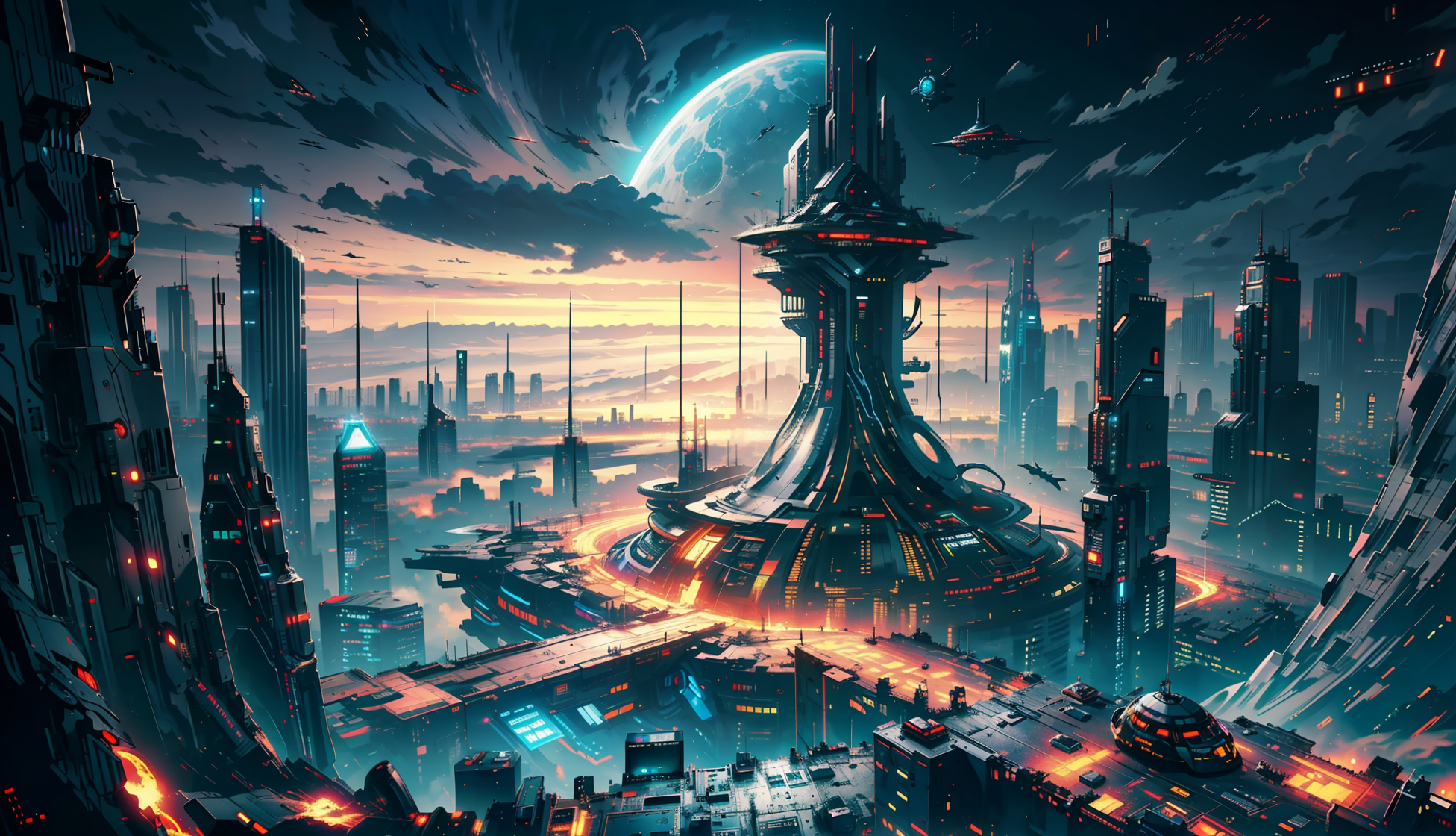 Anime Sci Fi HD Wallpaper and Background