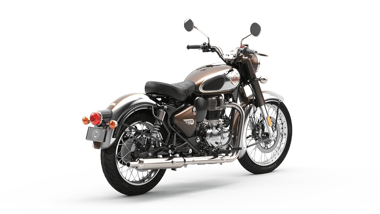 Royal Enfield Classic 350 Chrome Bronze Colour, Classic 350 Colours in India