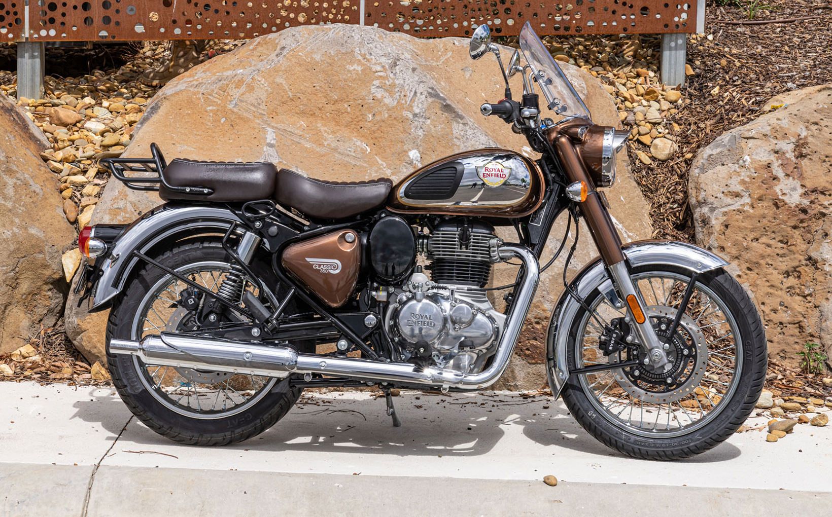 Royal enfield classic 350 chrome online images