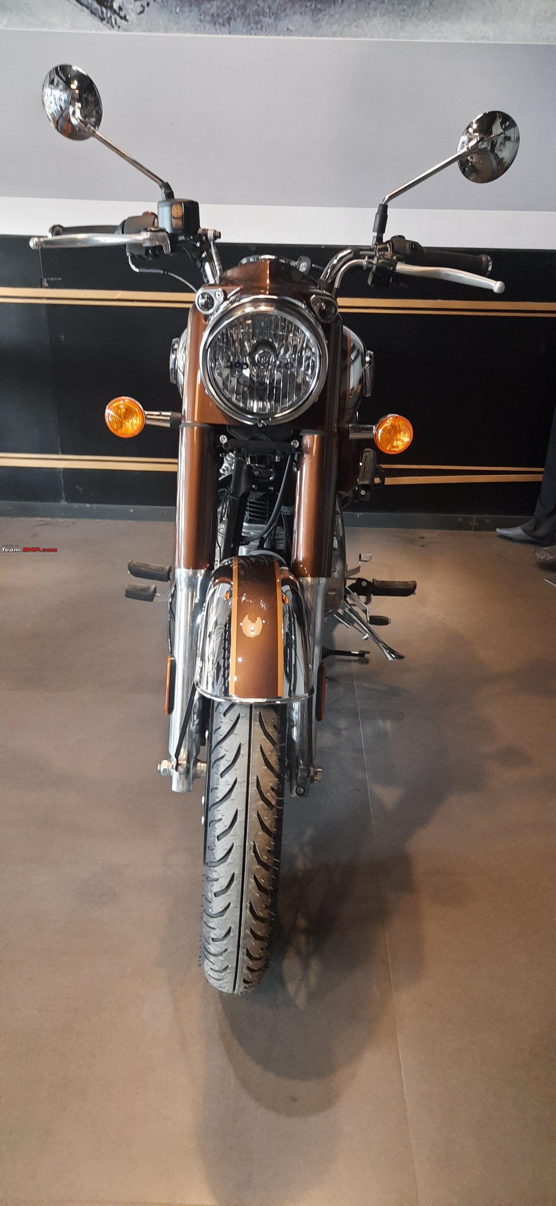 Royal Enfield Classic 350. Edit at Rs. 1.84 lakhs