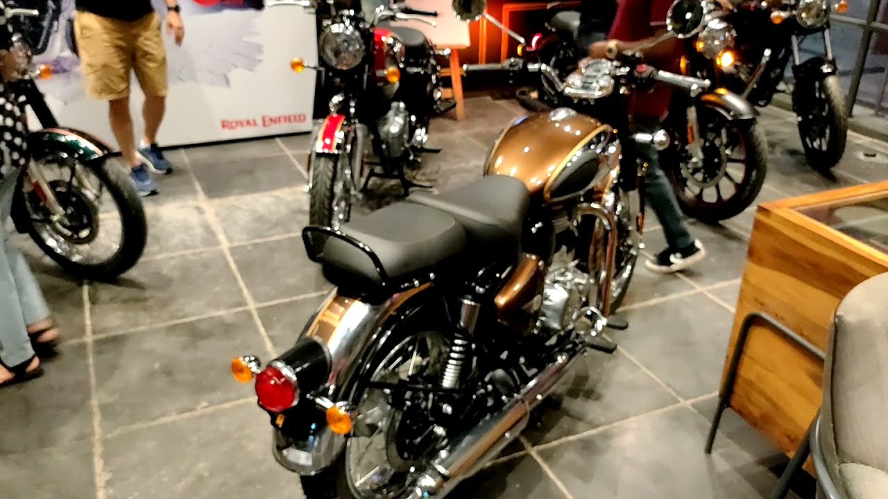 Classic 350 next generation top model Chrome bronze