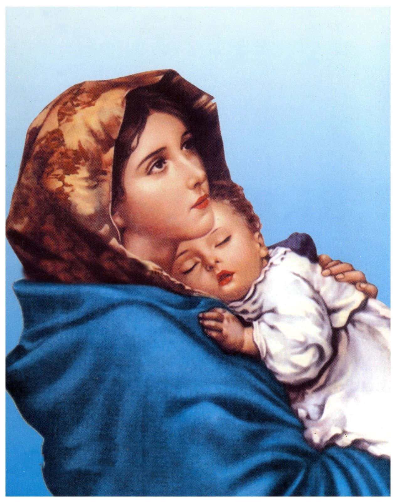 Download Blessed Mother Mary Standing