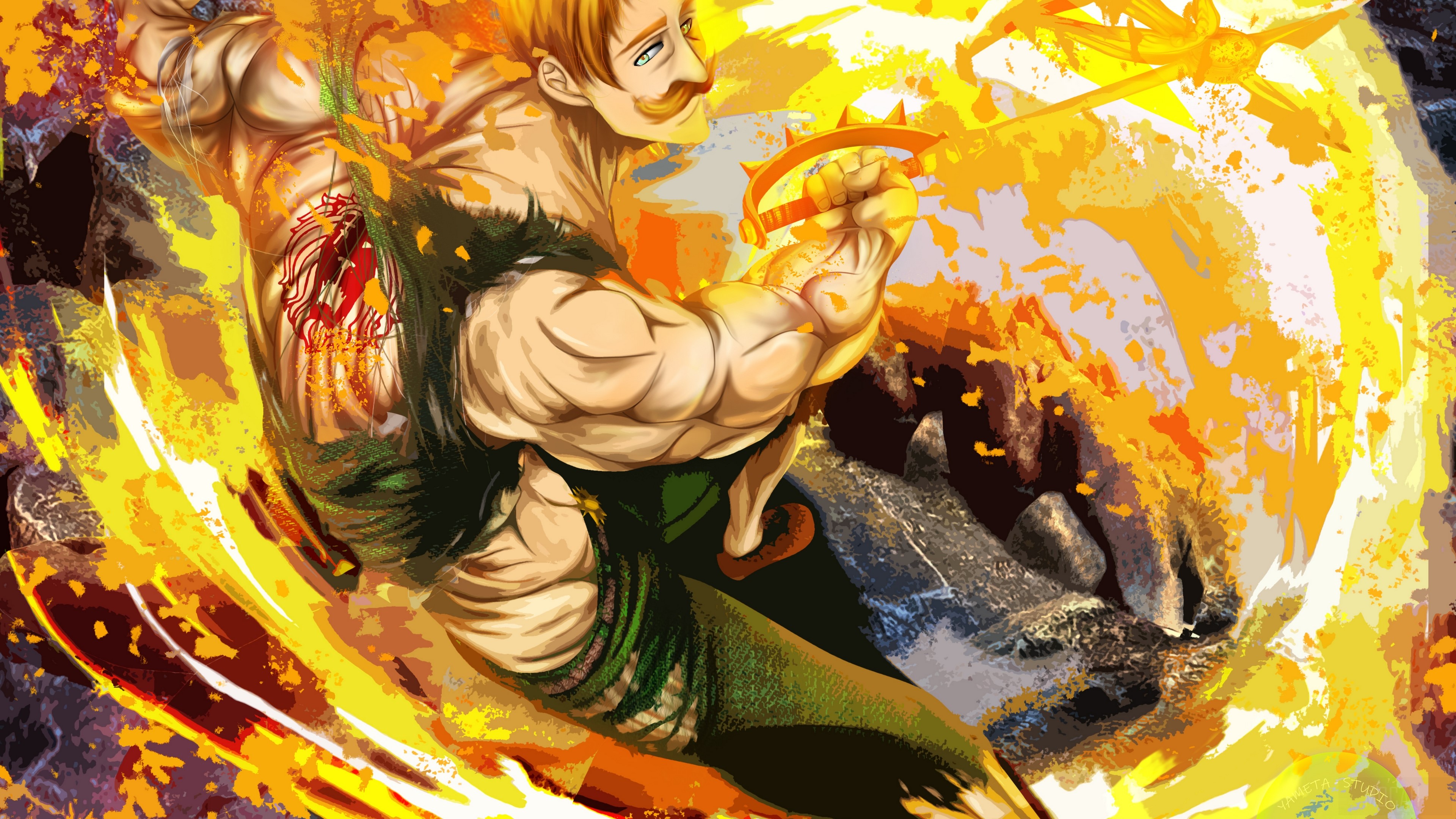 Escanor, The Seven Deadly Sins 4k Gallery HD Wallpaper