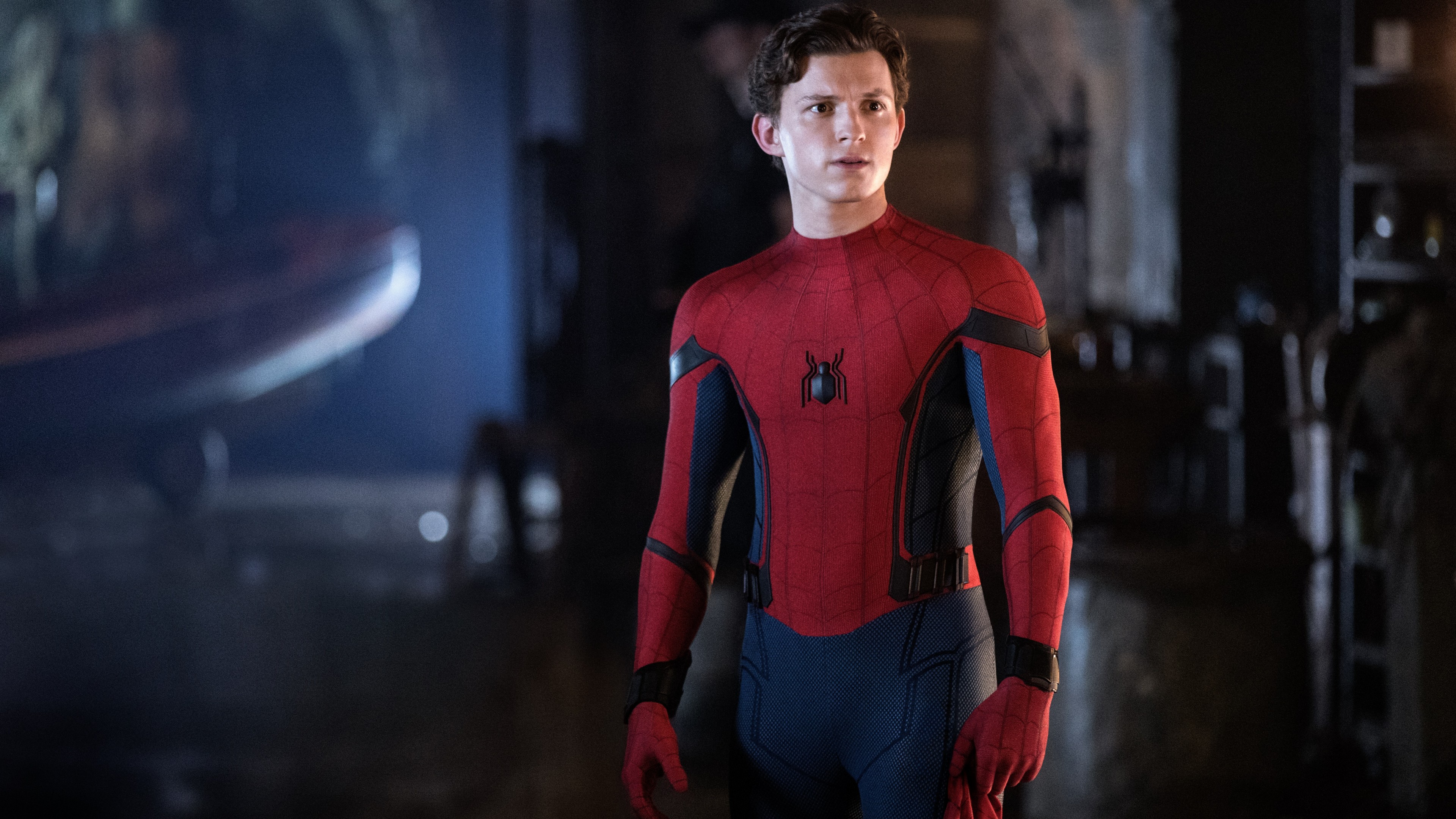 Wallpaper / Spider Man: Far From Home, Tom Holland, 4K Free Download