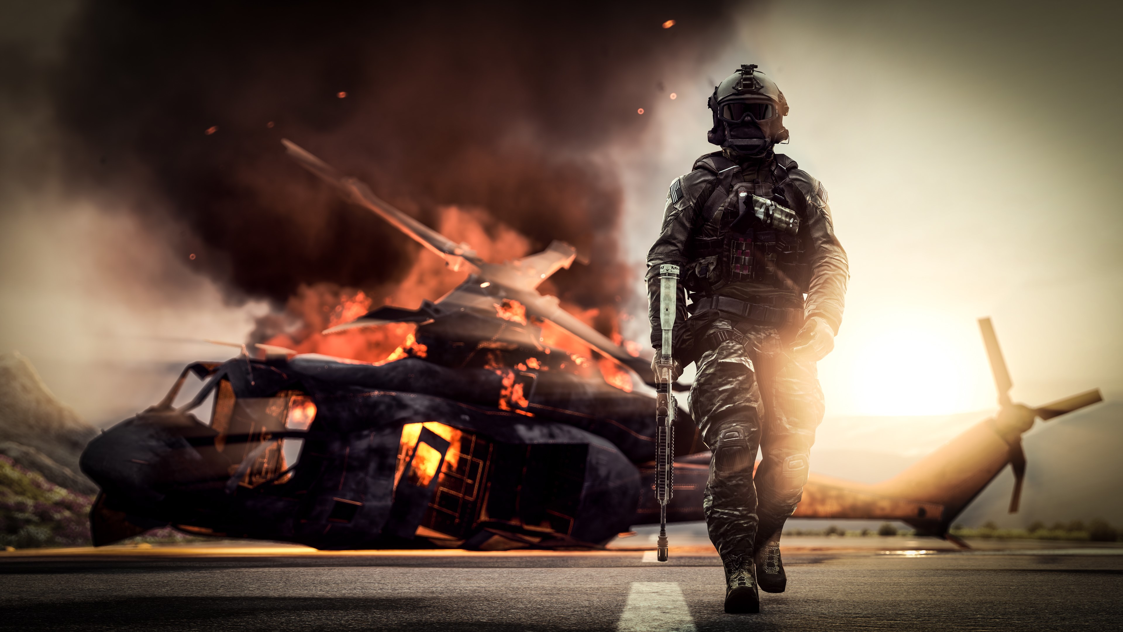 Wallpaper / battlefield ea games, games, pc games, xbox games, ps4 games, pc games, hd, 4k, soldier, helicopter free download