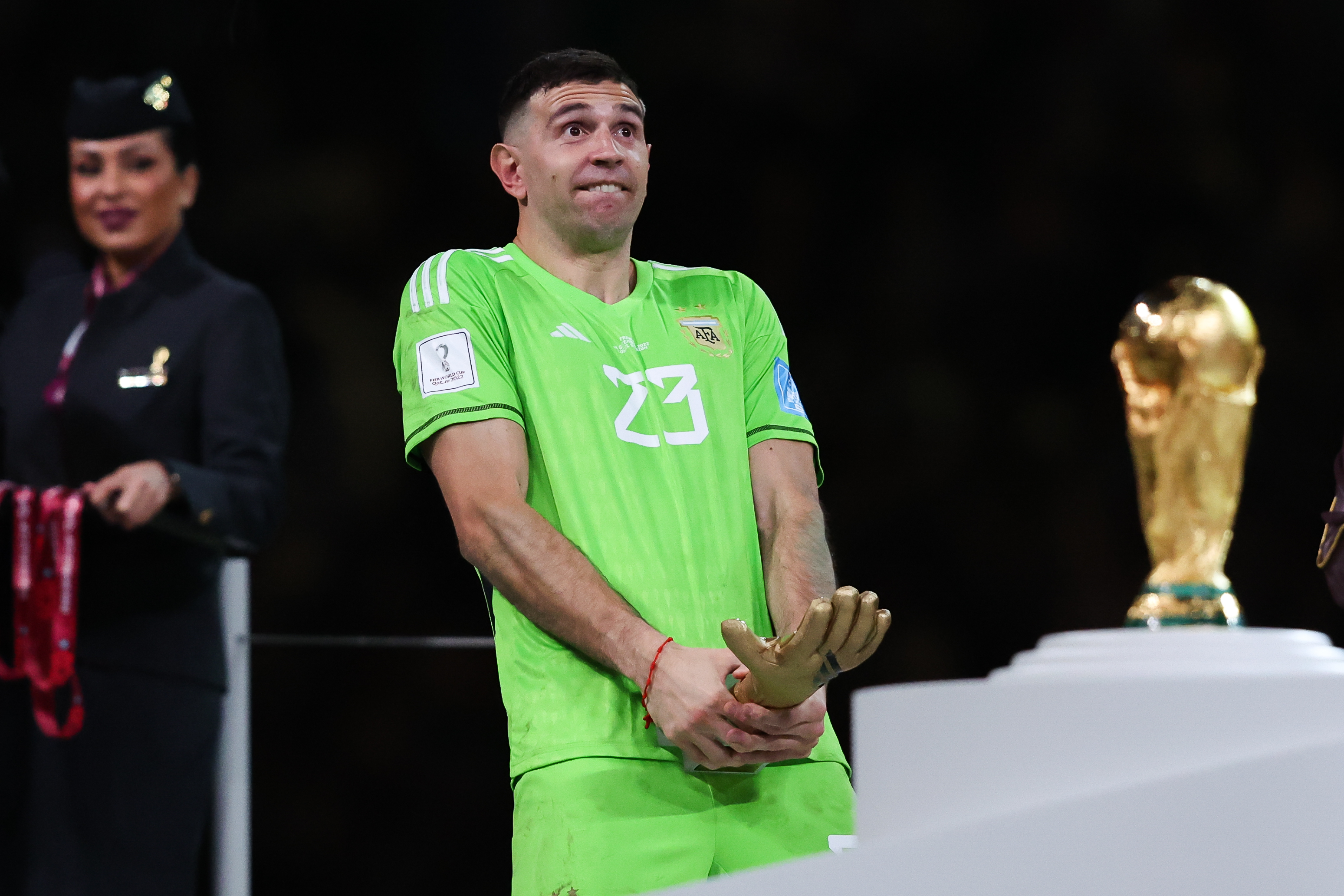 Football World Cup 2022: Argentina goalie Emiliano Martinez explains viral photo