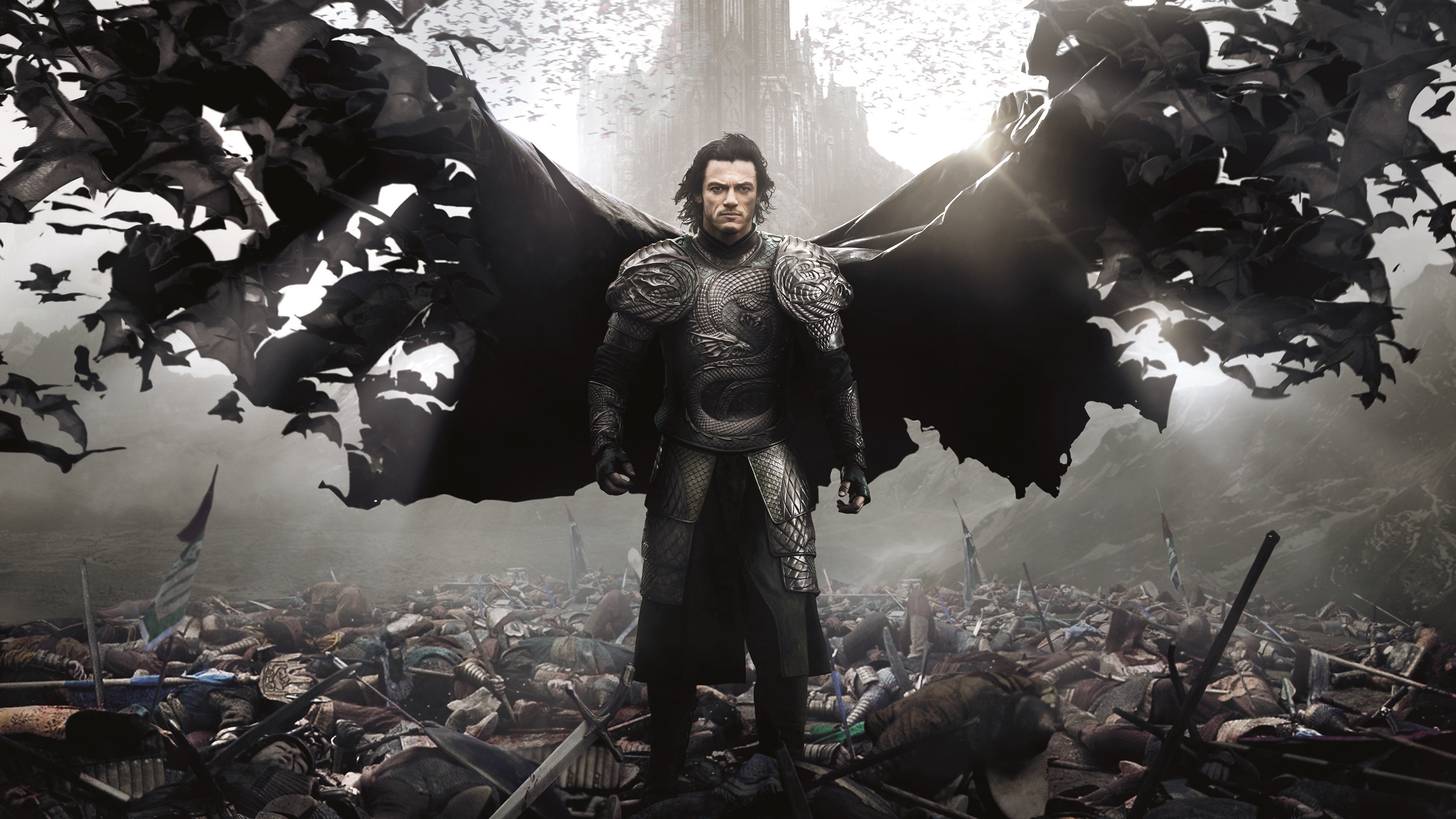 Wallpaper Dracula Untold, Luke Evans 3840x2160 UHD 4K Picture, Image