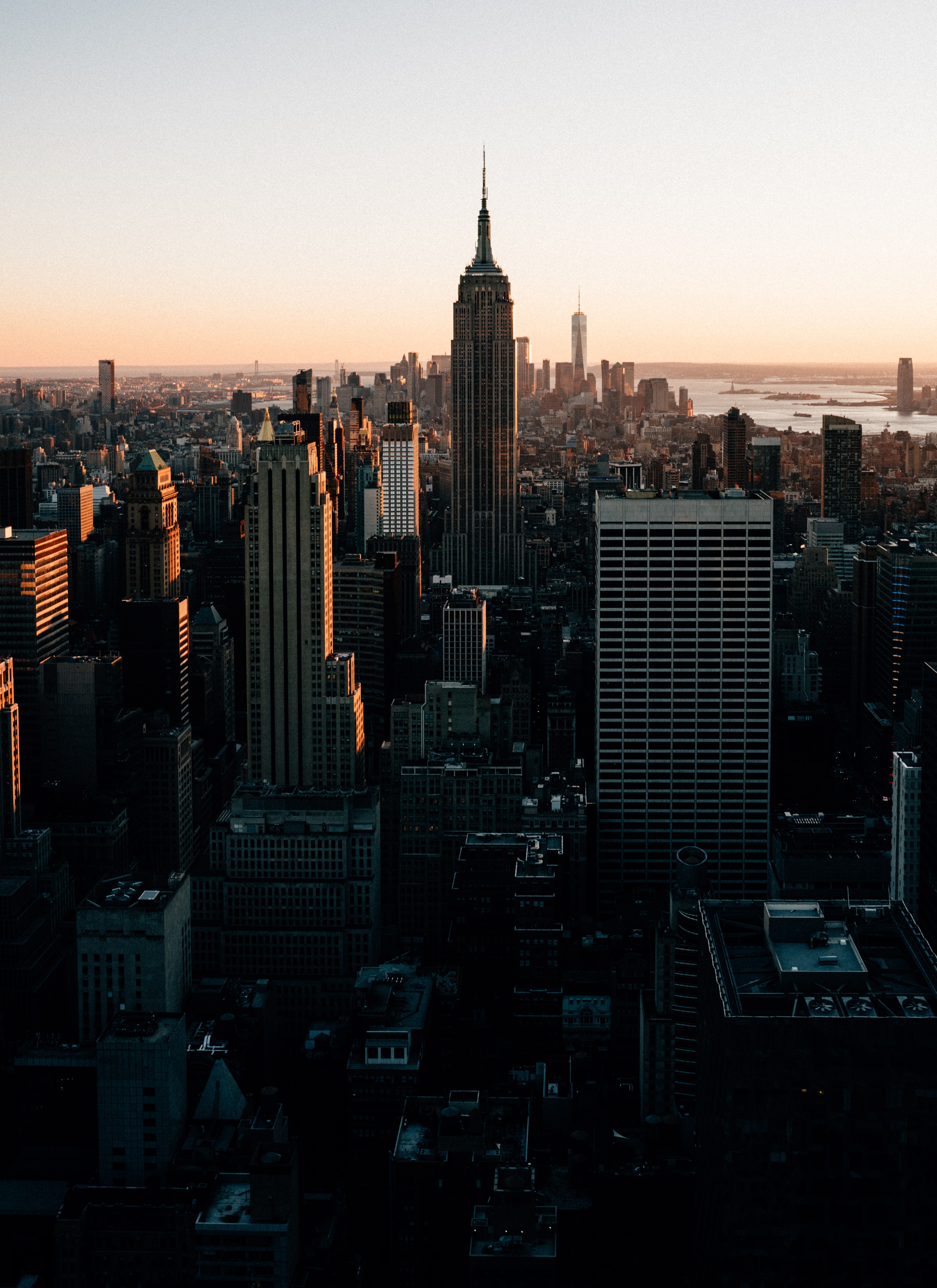Wallpaper New York City, New York City Skyline, Building, Skyscraper, Daytime, Background Free Image