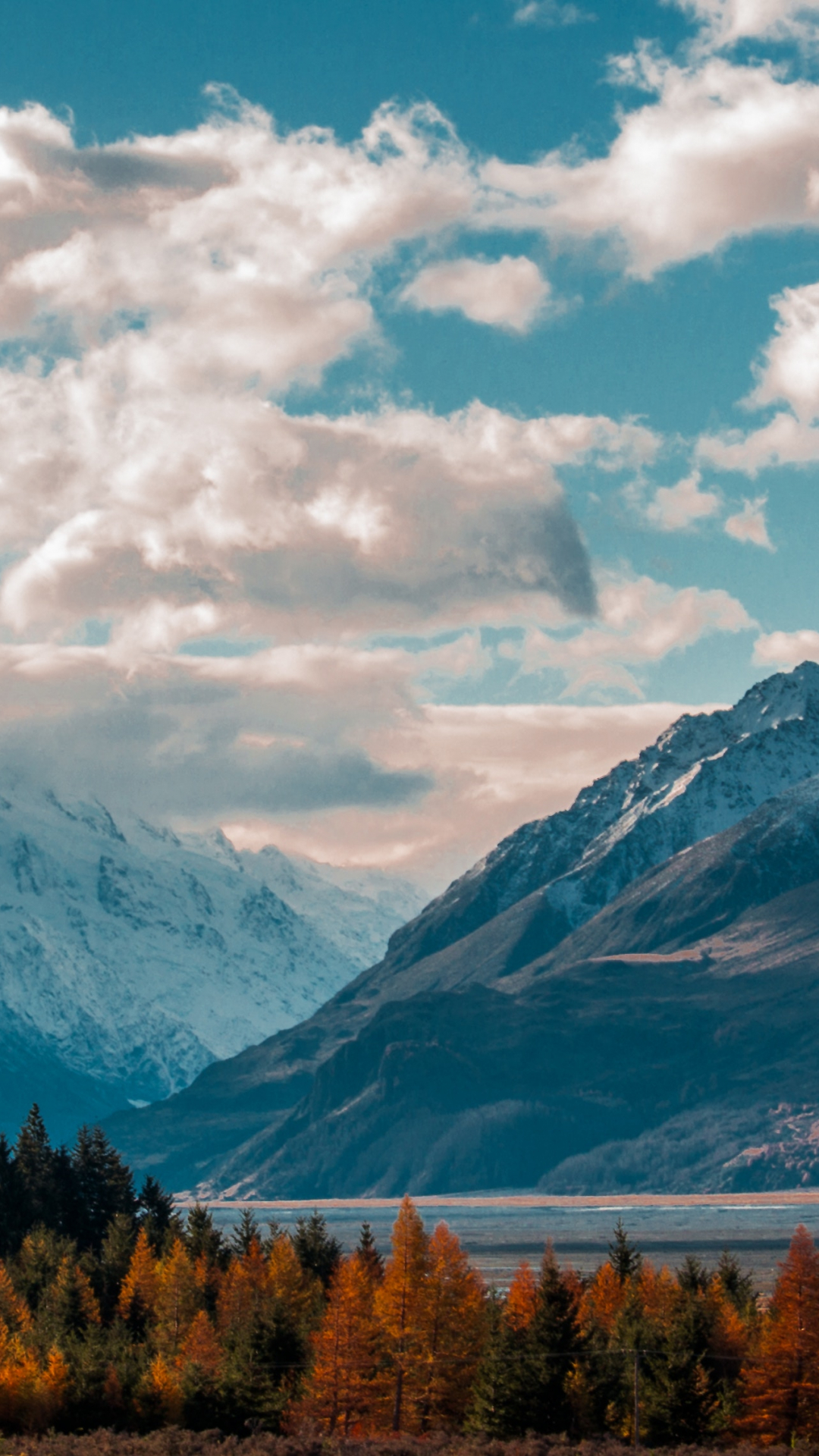 Autumn Trees iPhone Wallpaper