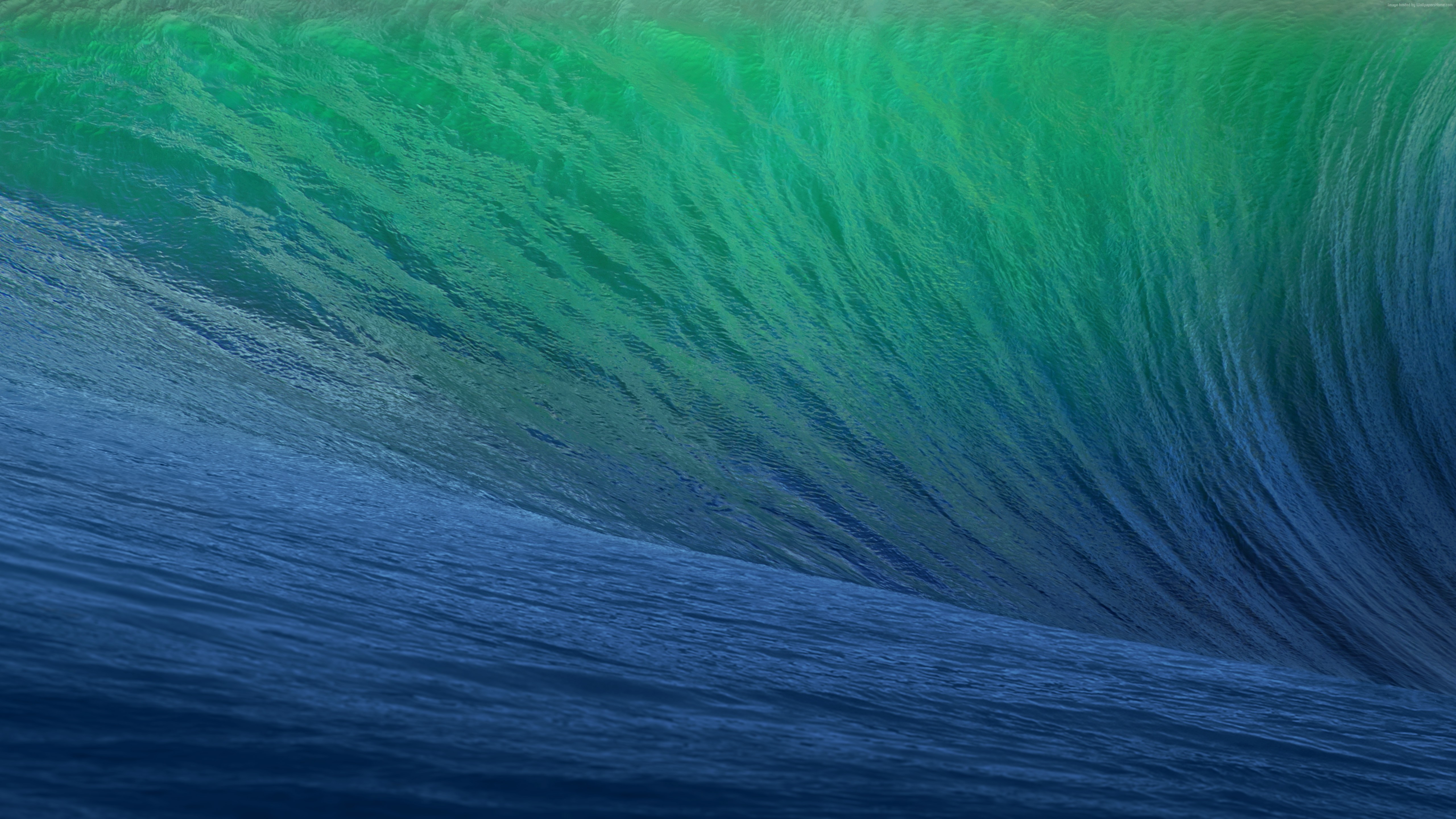 8k, 5k, OSX, Big, Blue, 4k, Wave Gallery HD Wallpaper