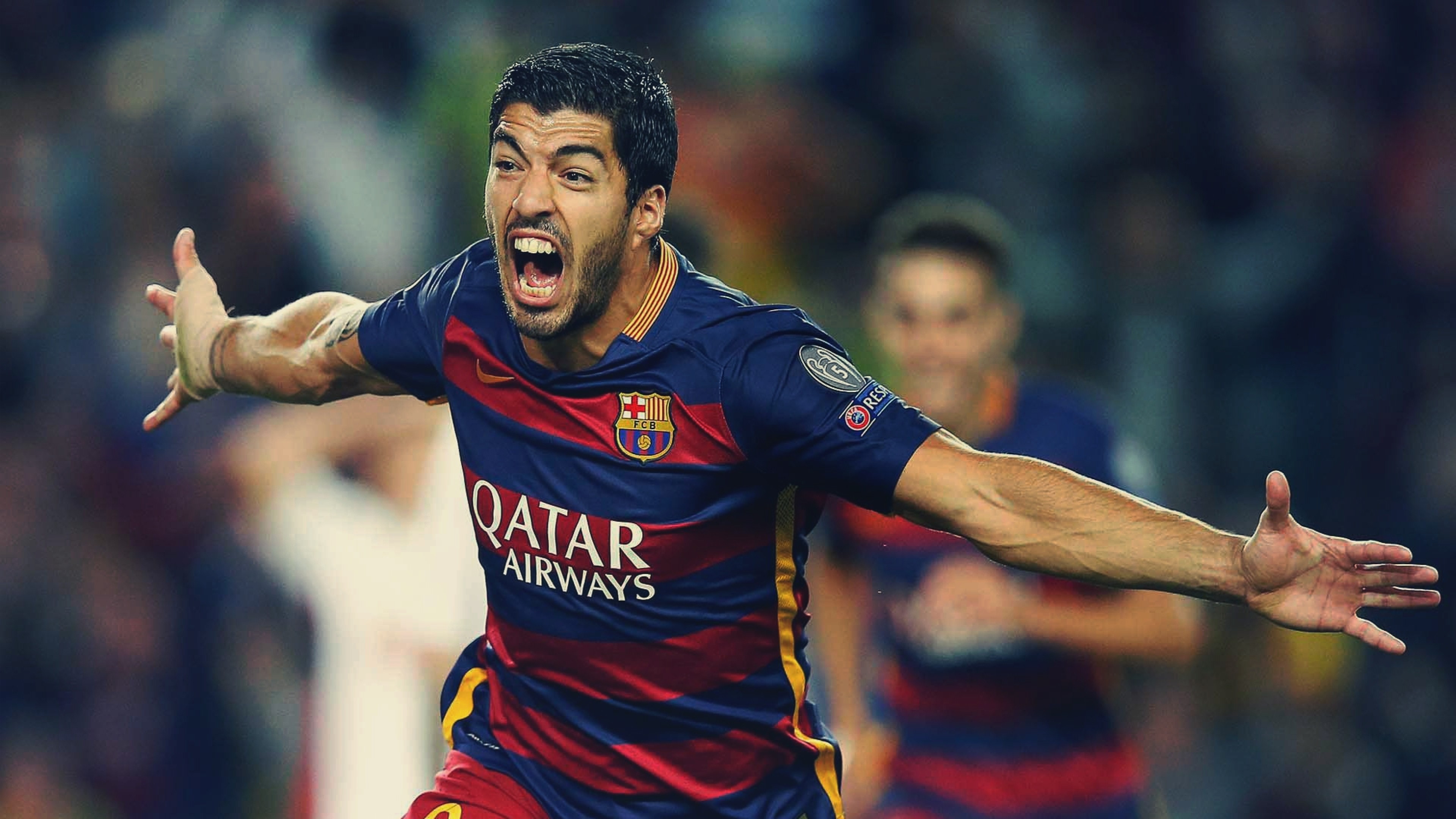 Wallpaper / Luis Suárez, Barcelona, FCB, soccer, 4K free download