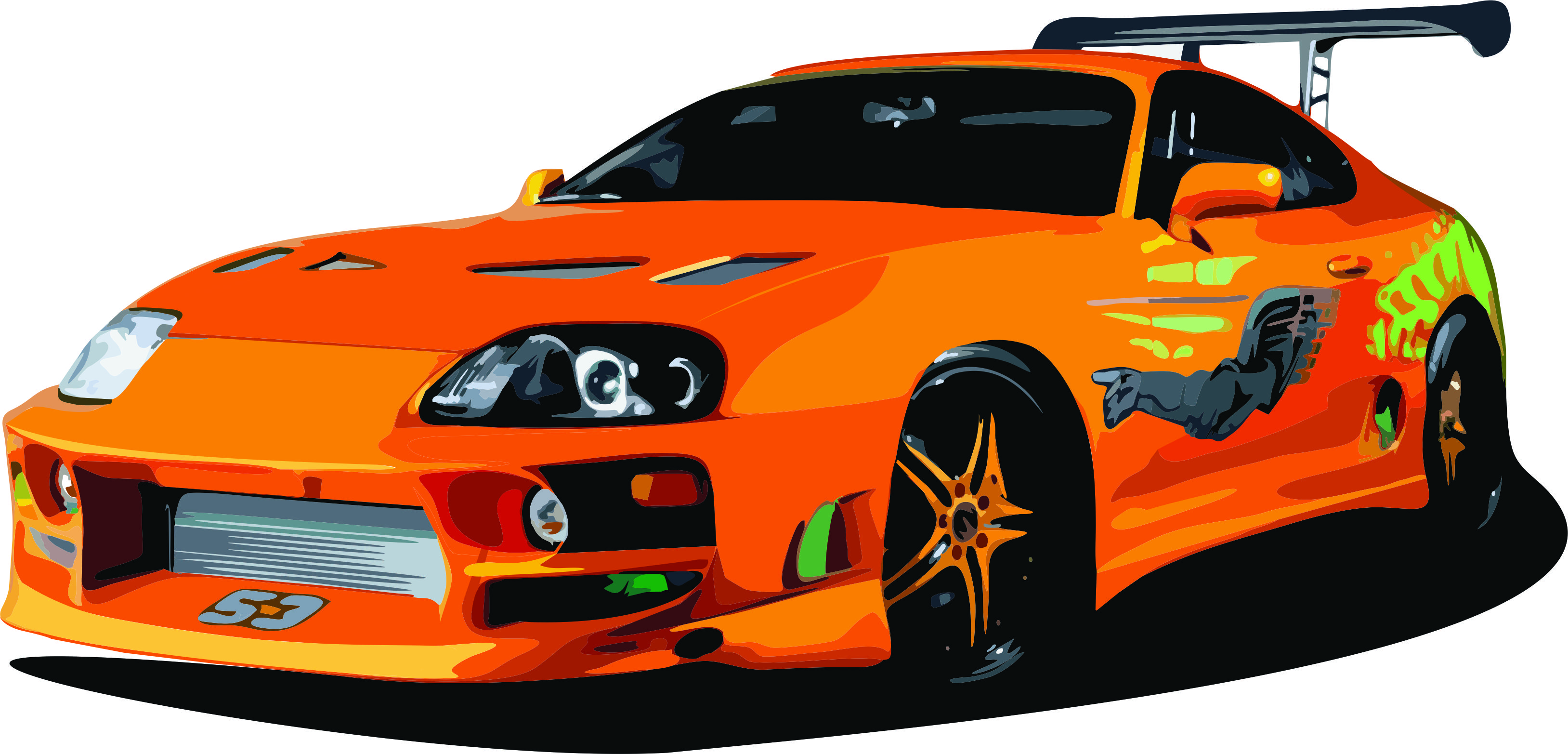 Toyota supra fast and furious draw. Papel de parede wallpaper, Wallpaper, Naruto