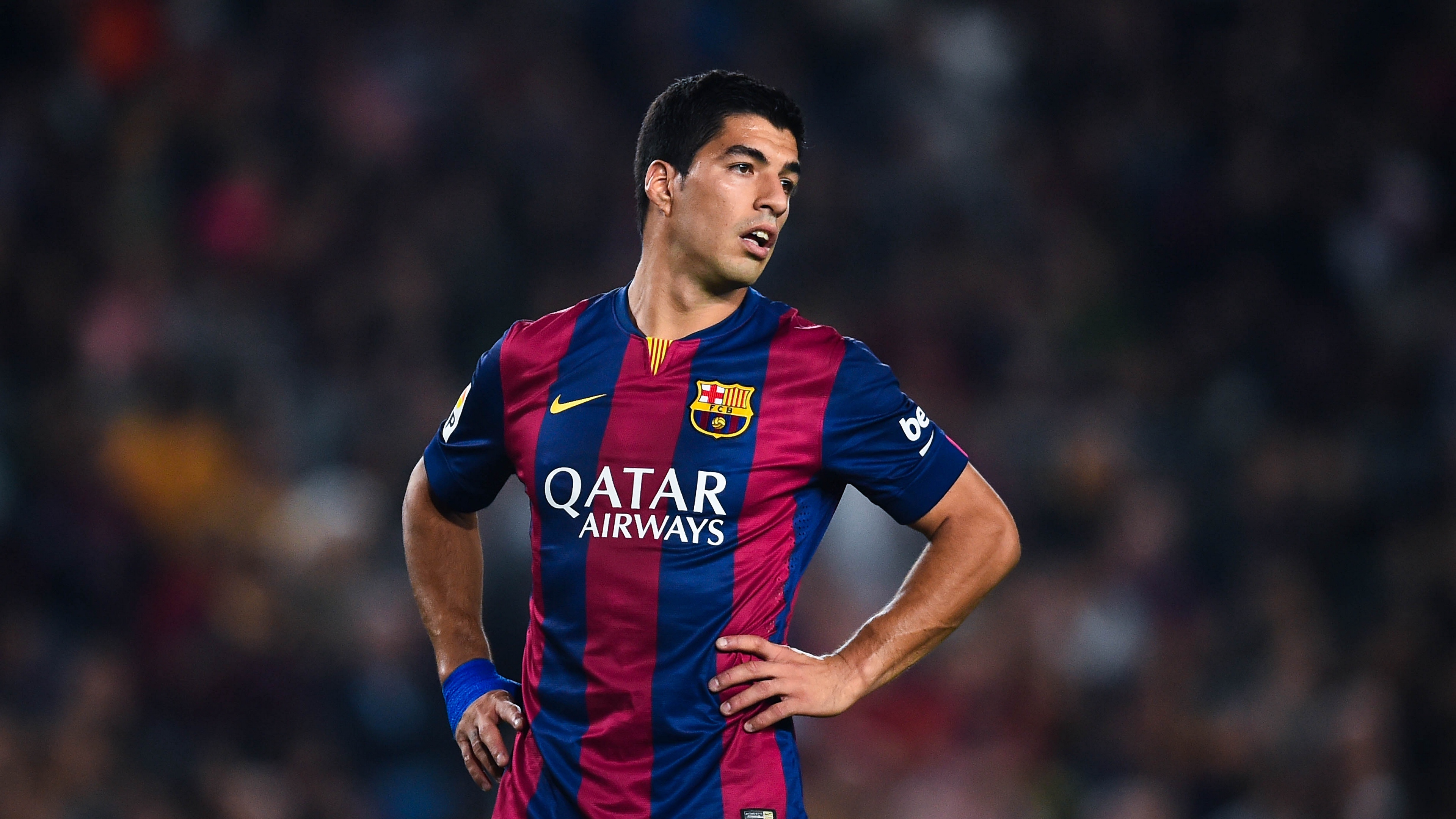 Wallpaper 4k luis suarez, striker, barcelona, soccer 4k Wallpaper